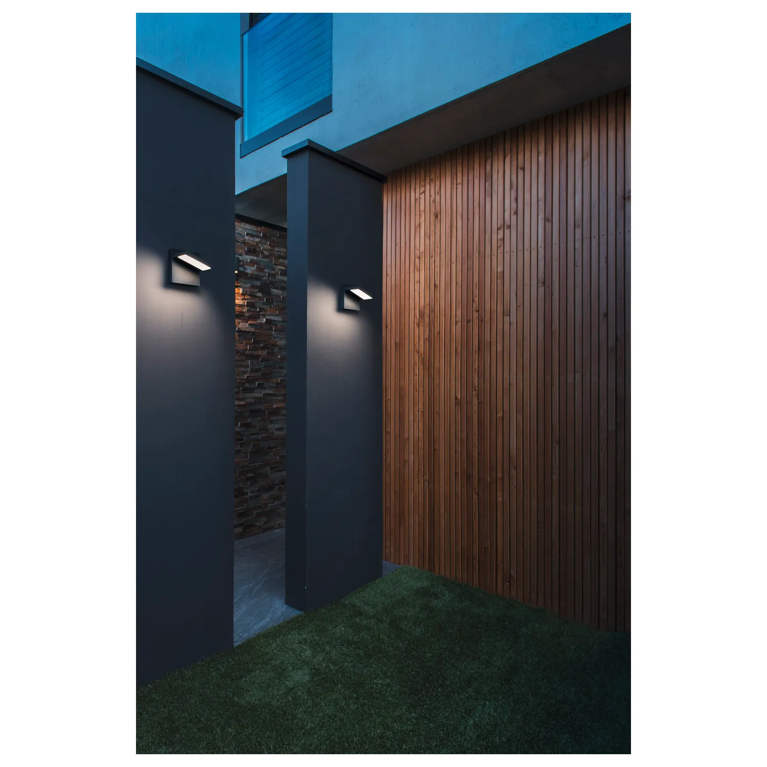 ABRIDOR Outdoor LED wandopbouwarmatuur IP55 antraciet 3000/4000K