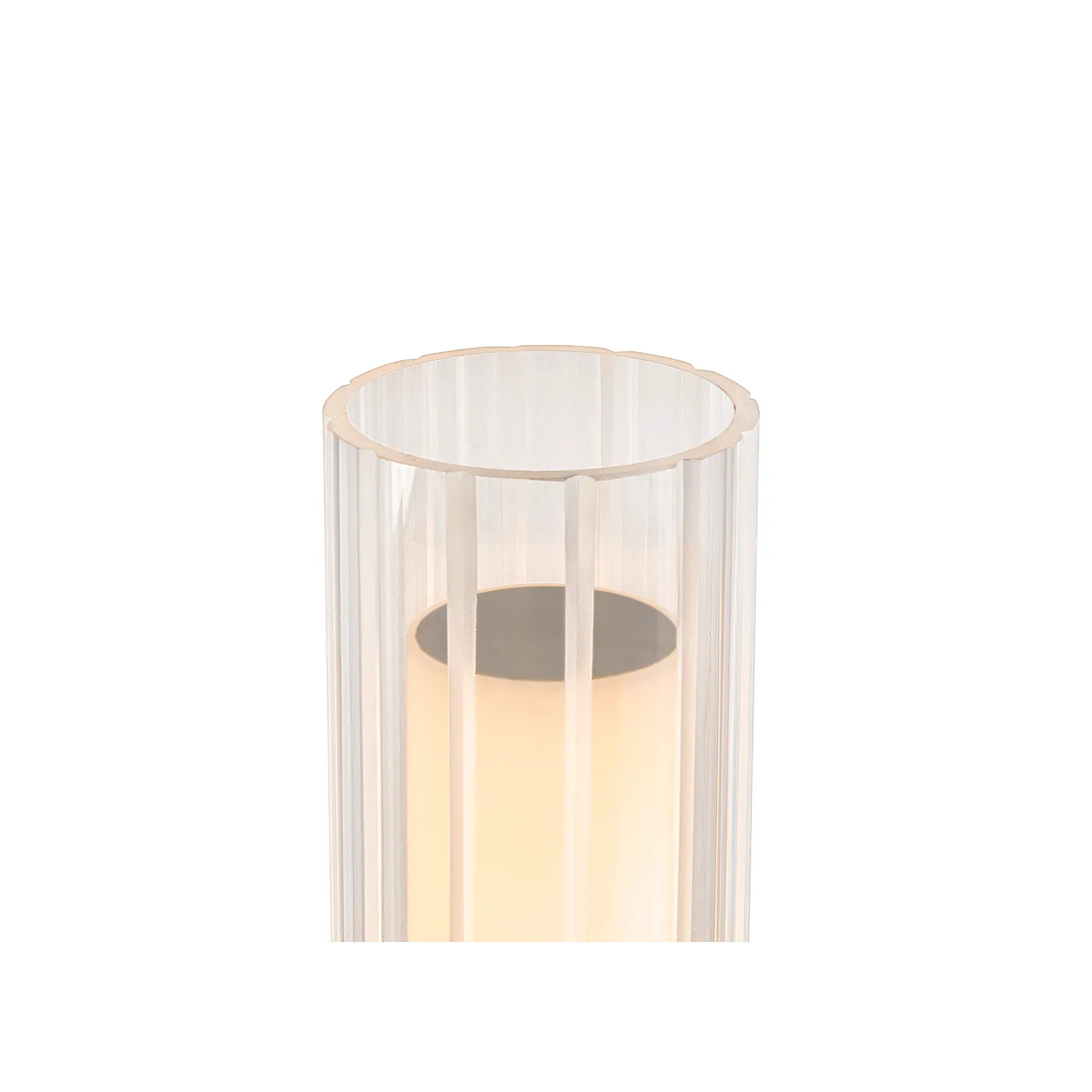 LYGANT single, wandopbouwarmatuur, 3000K, 8 W, chroom