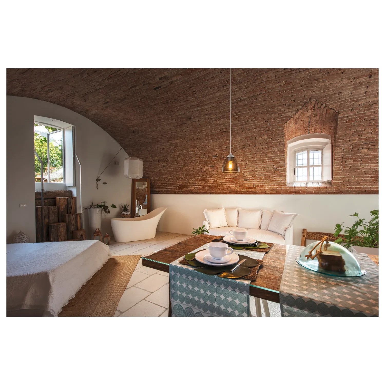 PARA CONE GL GU10, pendelarmatuur wit/transparant