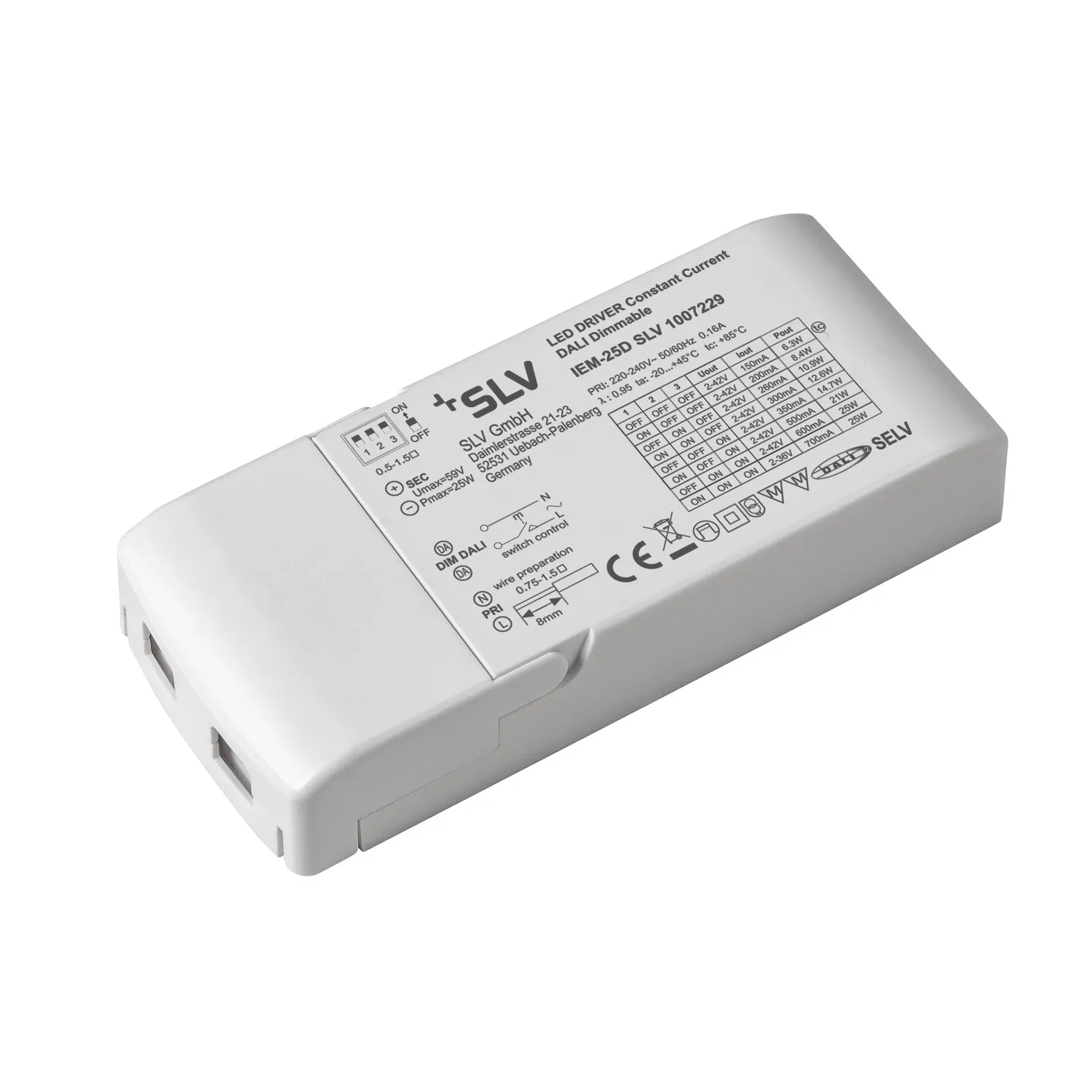 LED driver DALI 25W 150-700 mA DALI TOUCH