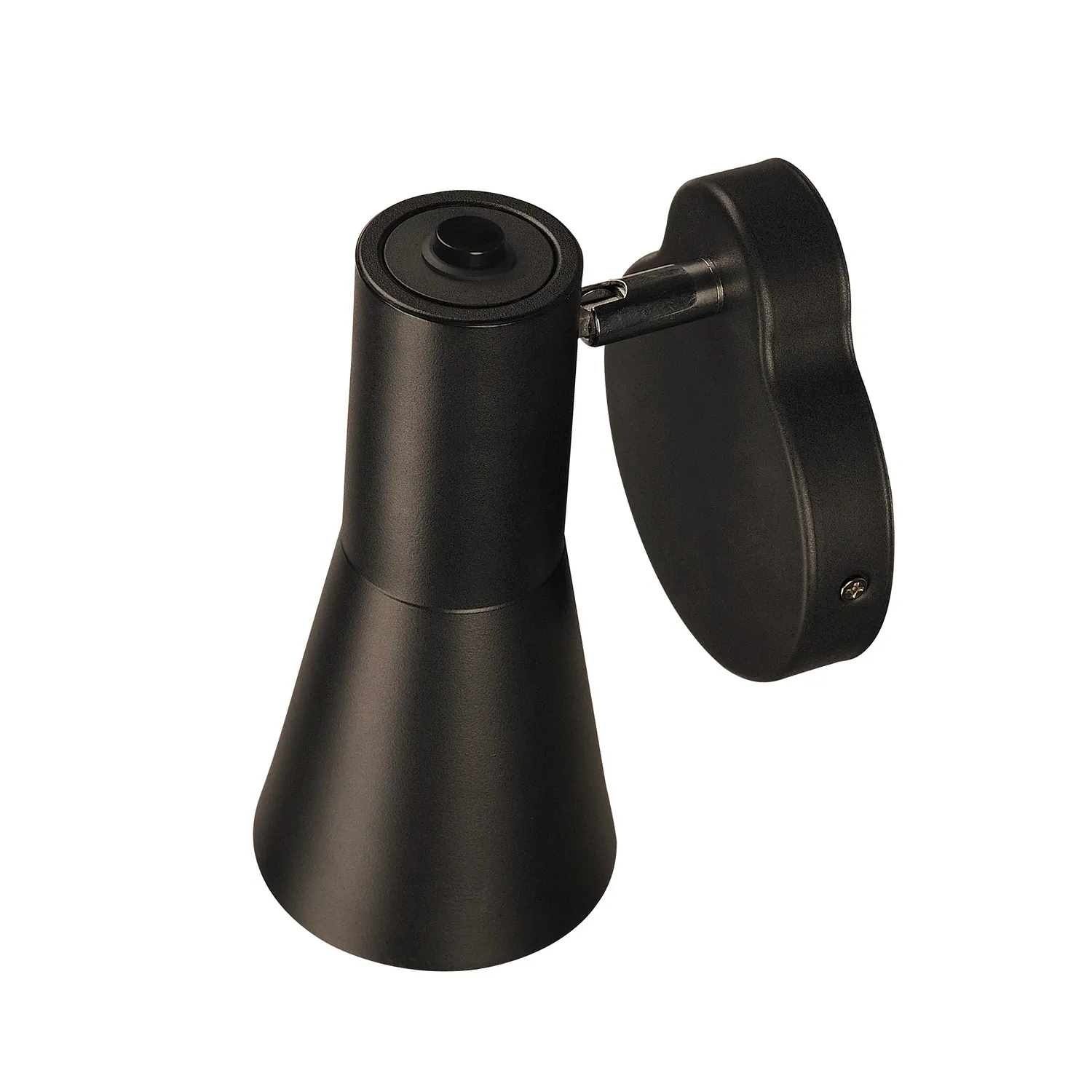 PHELIA, wandlamp, zwart, GU10, met schakelaar