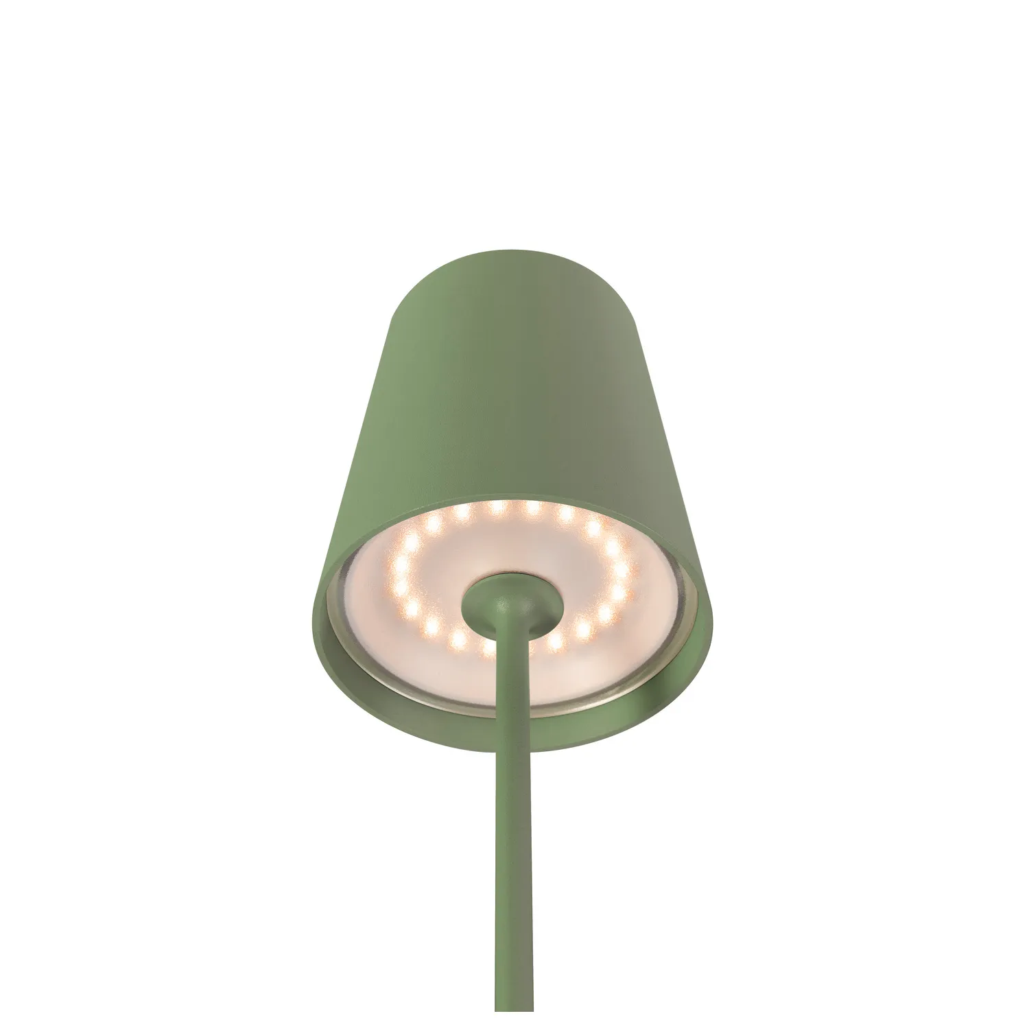 VINOLINA TWO, tafelarmatuur, accu, IP65, 2200/2700/3000K, TOUCH, groen