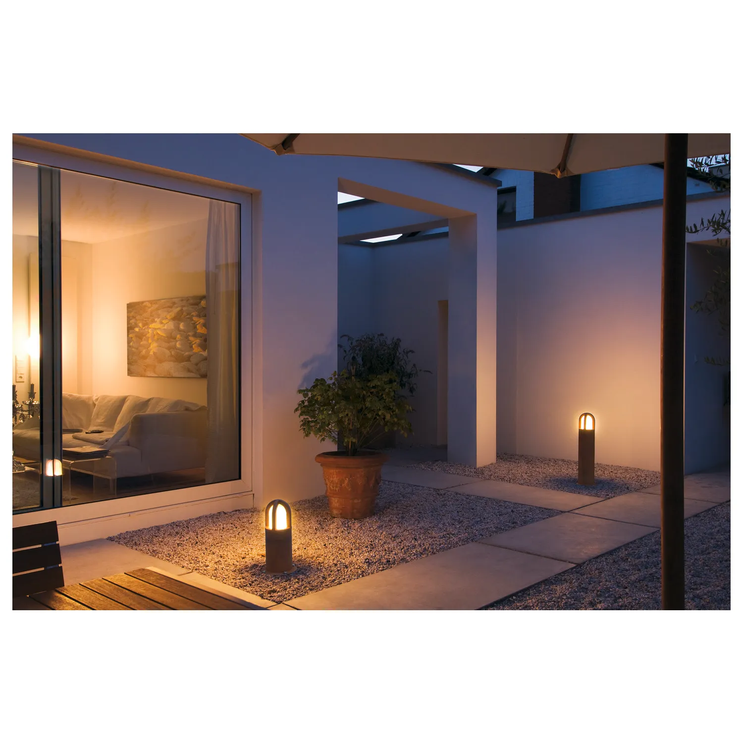 RUSTY CONE 40, outdoor armatuur, corten staal, E27 Energy Saver, max.