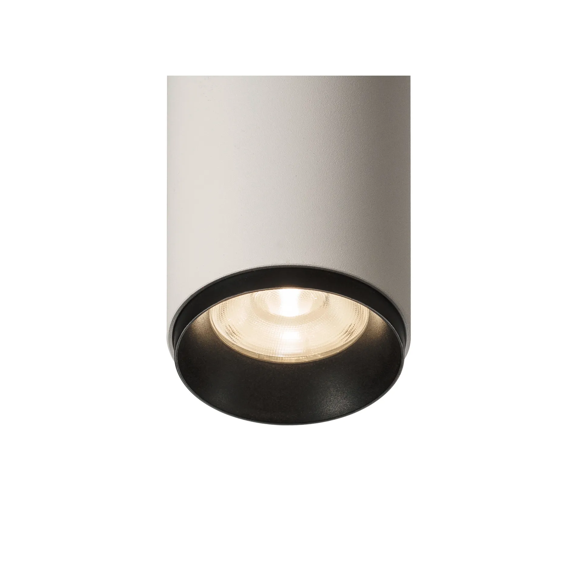 NUMINOS® CL PHASE M, Indoor led plafondopbouwlamp wit/zwart 4000 K 24°