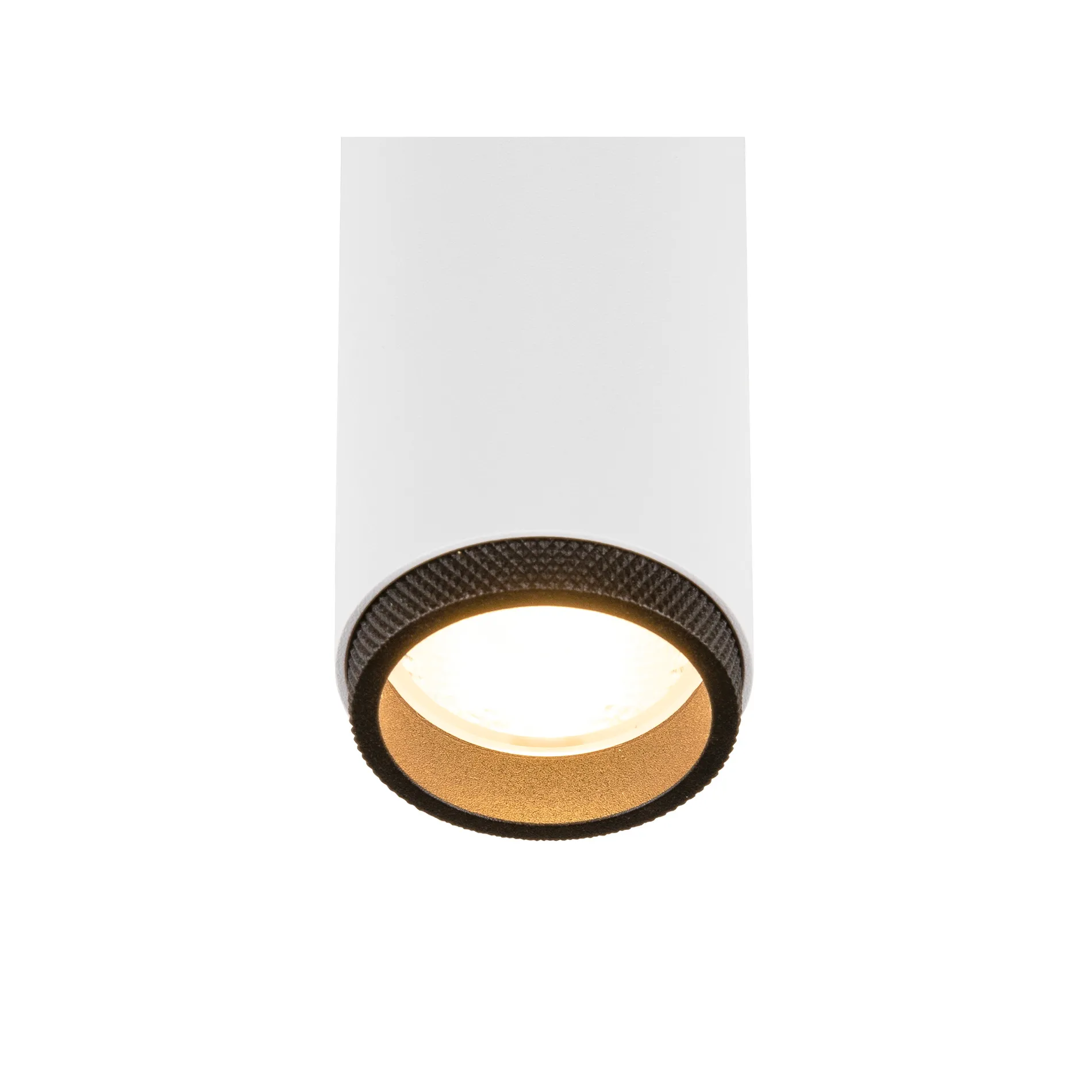 GRIP! M, 3~ spot, cilindrisch, 2700K, 20W, PHASE, 42°, wit/zwart