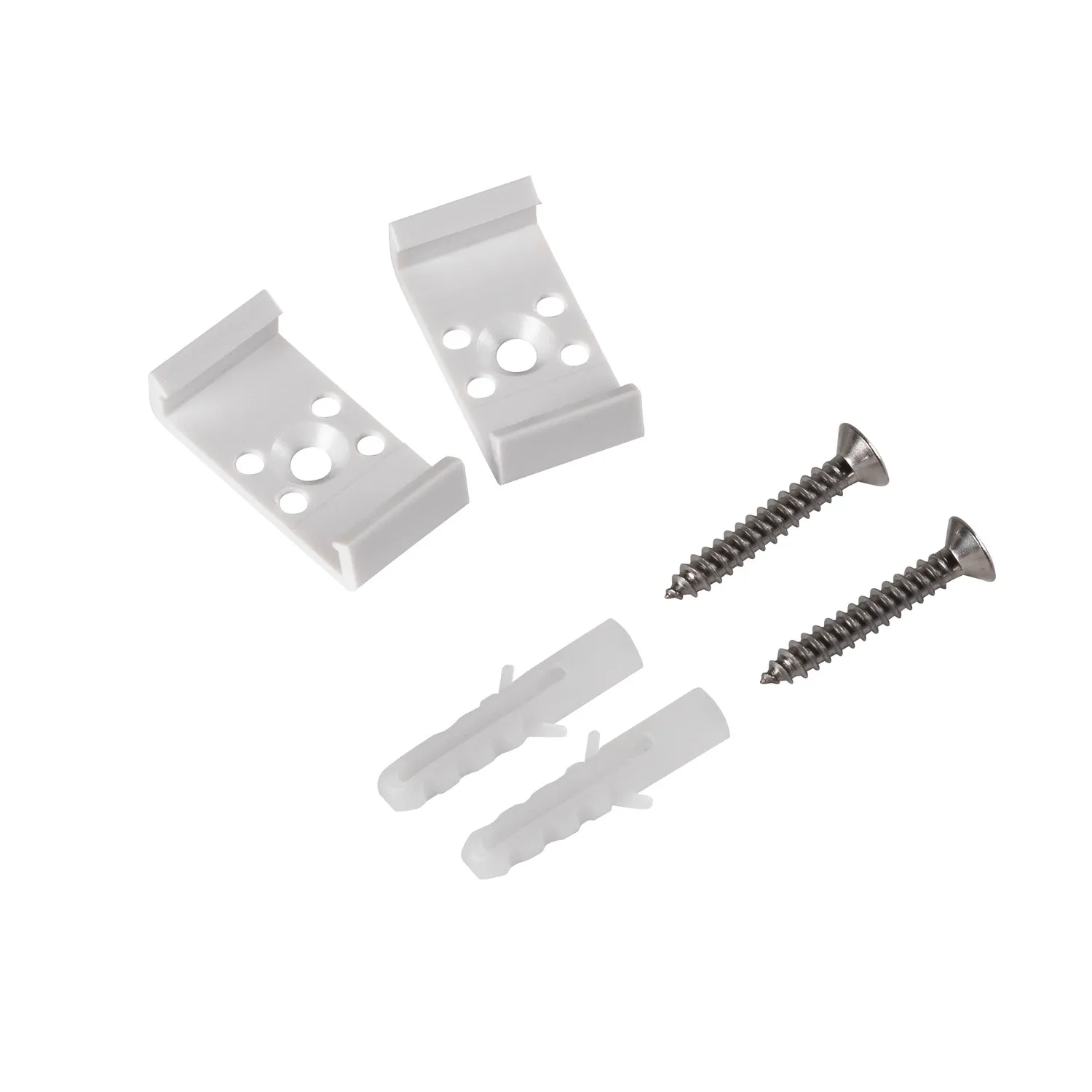 BATTEN, montageklemmen wit