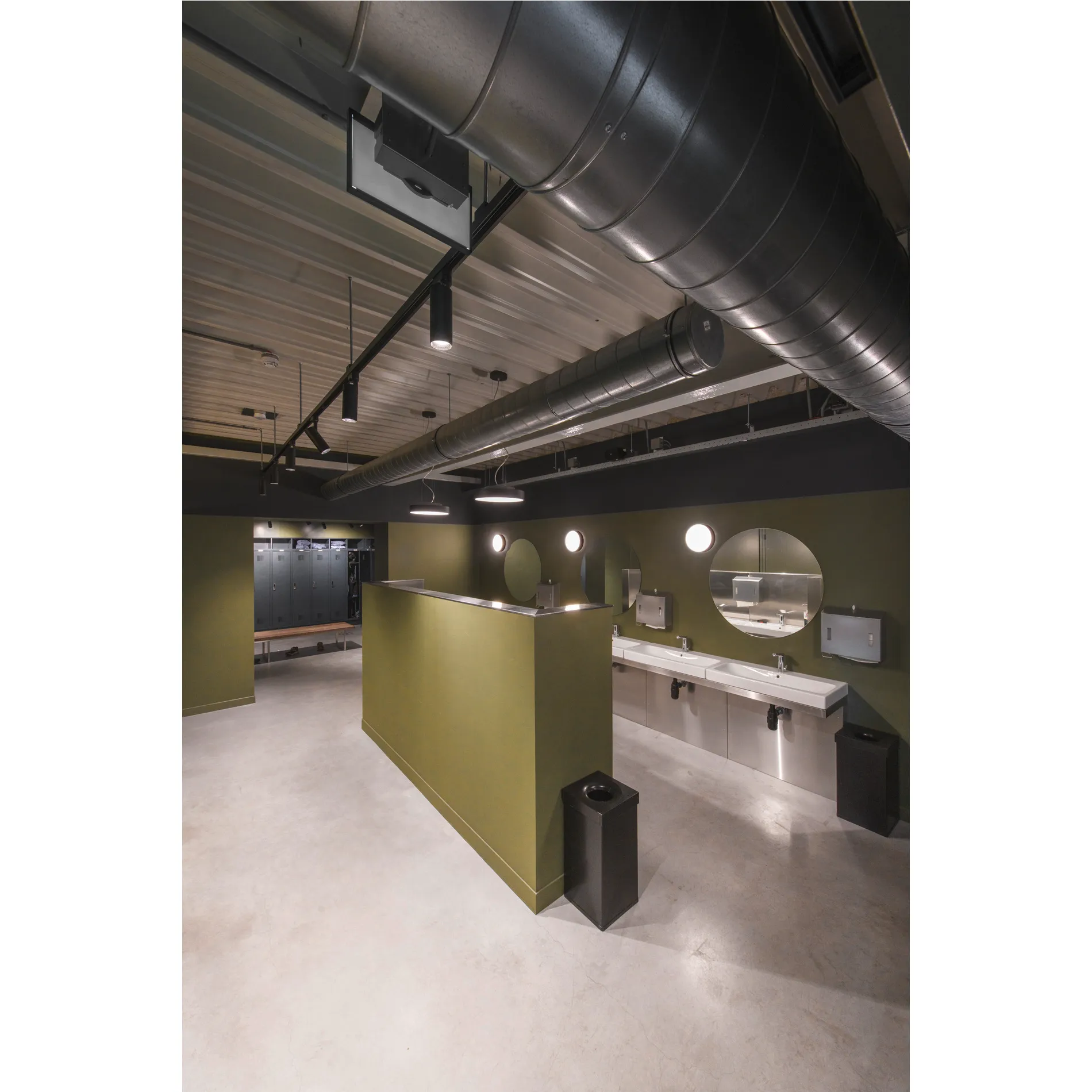 MEDO® PRO 40, wand- en plafondopbouwarmatuur, rond, 3000/4000K, 19W, f