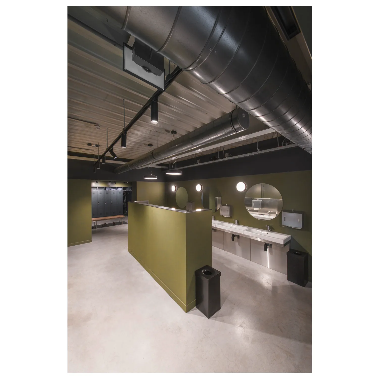 MEDO® PRO 40, wand- en plafondopbouwarmatuur, rond, 3000/4000K, 19W, f