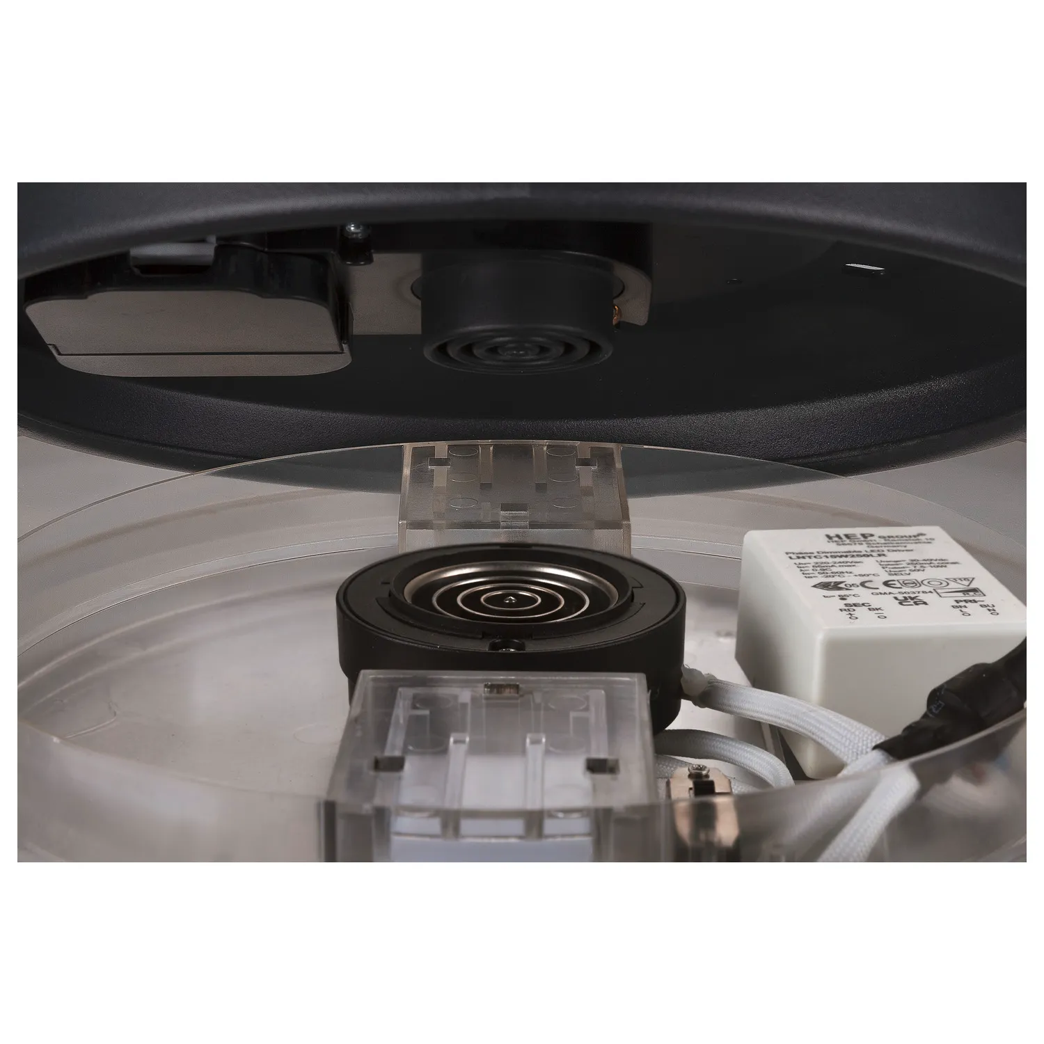 MEDO® PRO 40, wand- en plafondopbouwarmatuur, rond, 3000/4000K, 19W, f