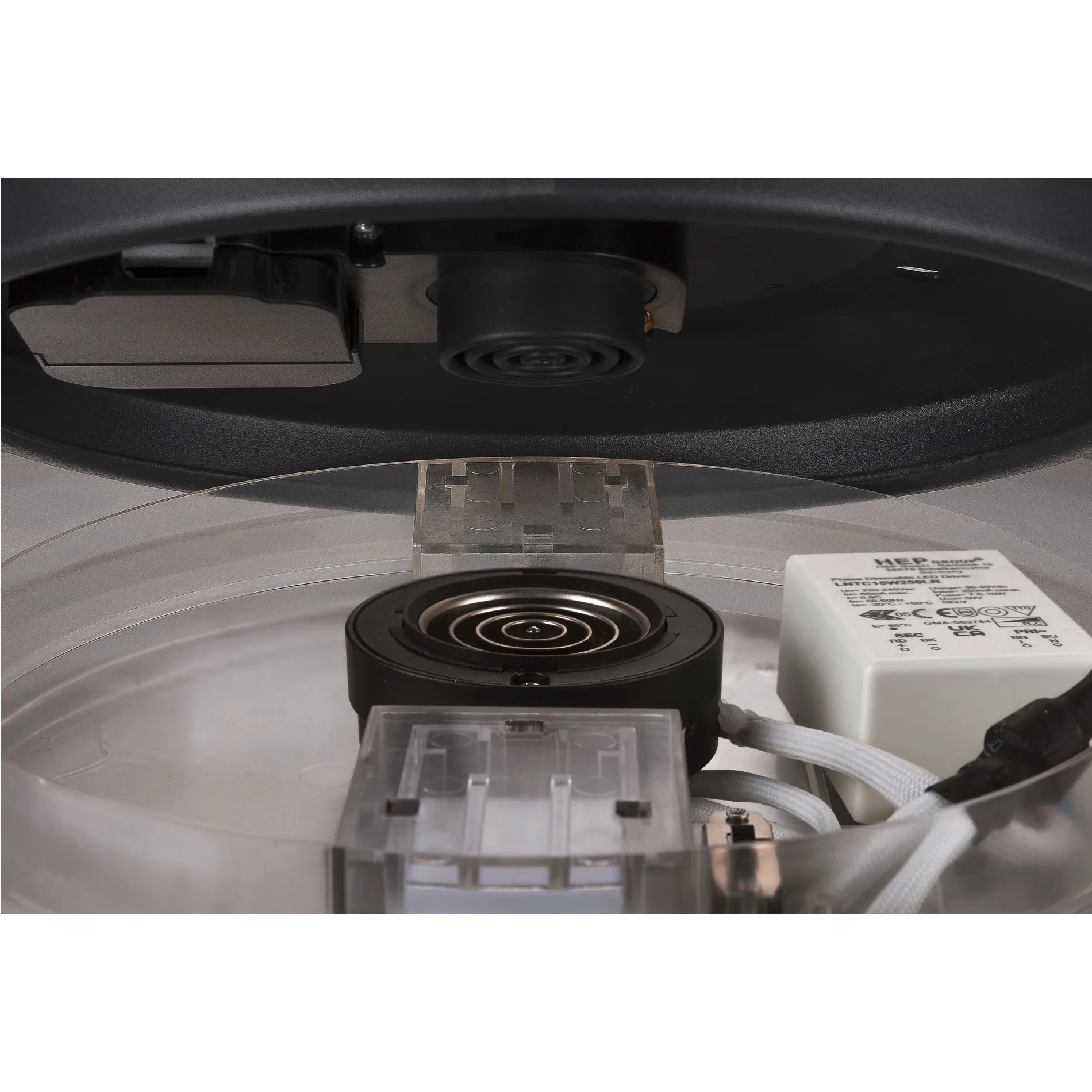 MEDO® PRO 40, wand- en plafondopbouwarmatuur, rond, 3000/4000K, 19W, f