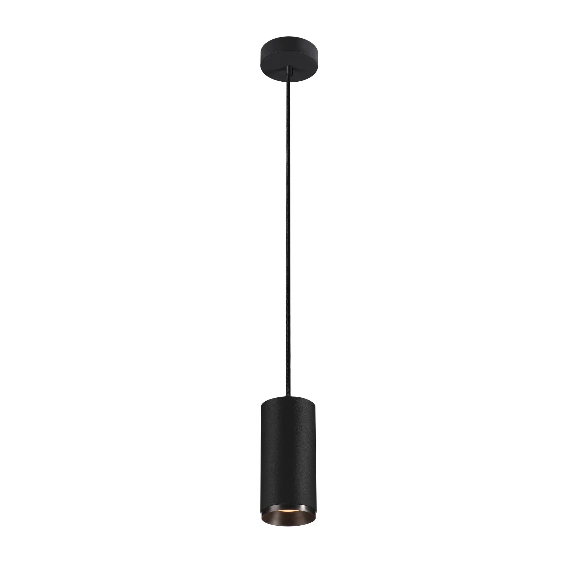 NUMINOS® PD PHASE M, Indoor led pendellamp zwart/zwart 3000 K 60°