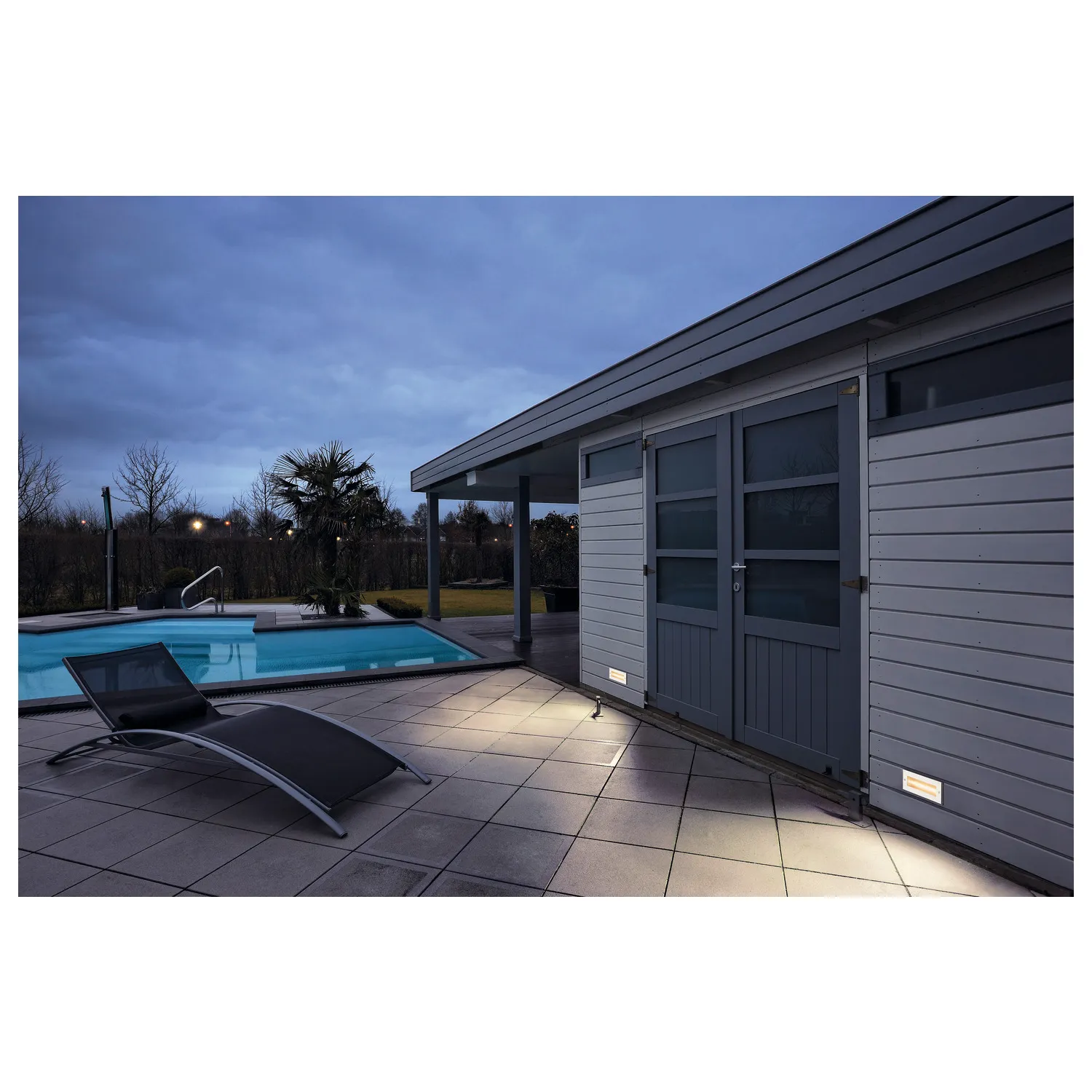 BRICK, outdoor wandinbouwarmatuur, led, 3000 k, roestvrij staal, IP67,