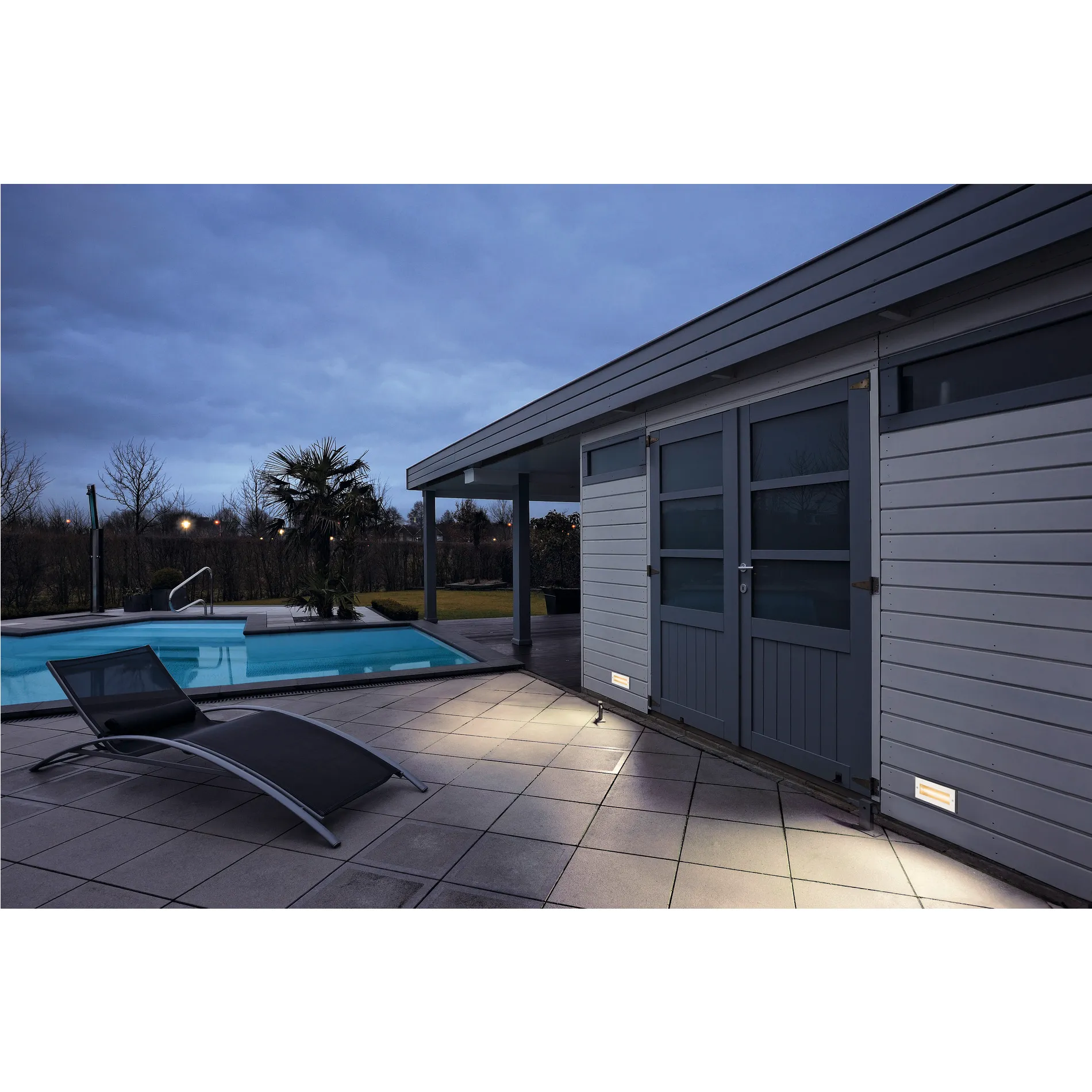 BRICK, outdoor wandinbouwarmatuur, led, 3000 k, roestvrij staal, IP67,