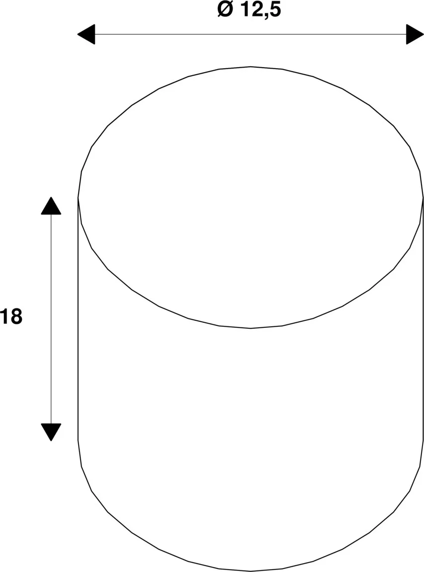 LED Illusion Globe 125 Crescent slanting, led lichtbron, smokey, E27,