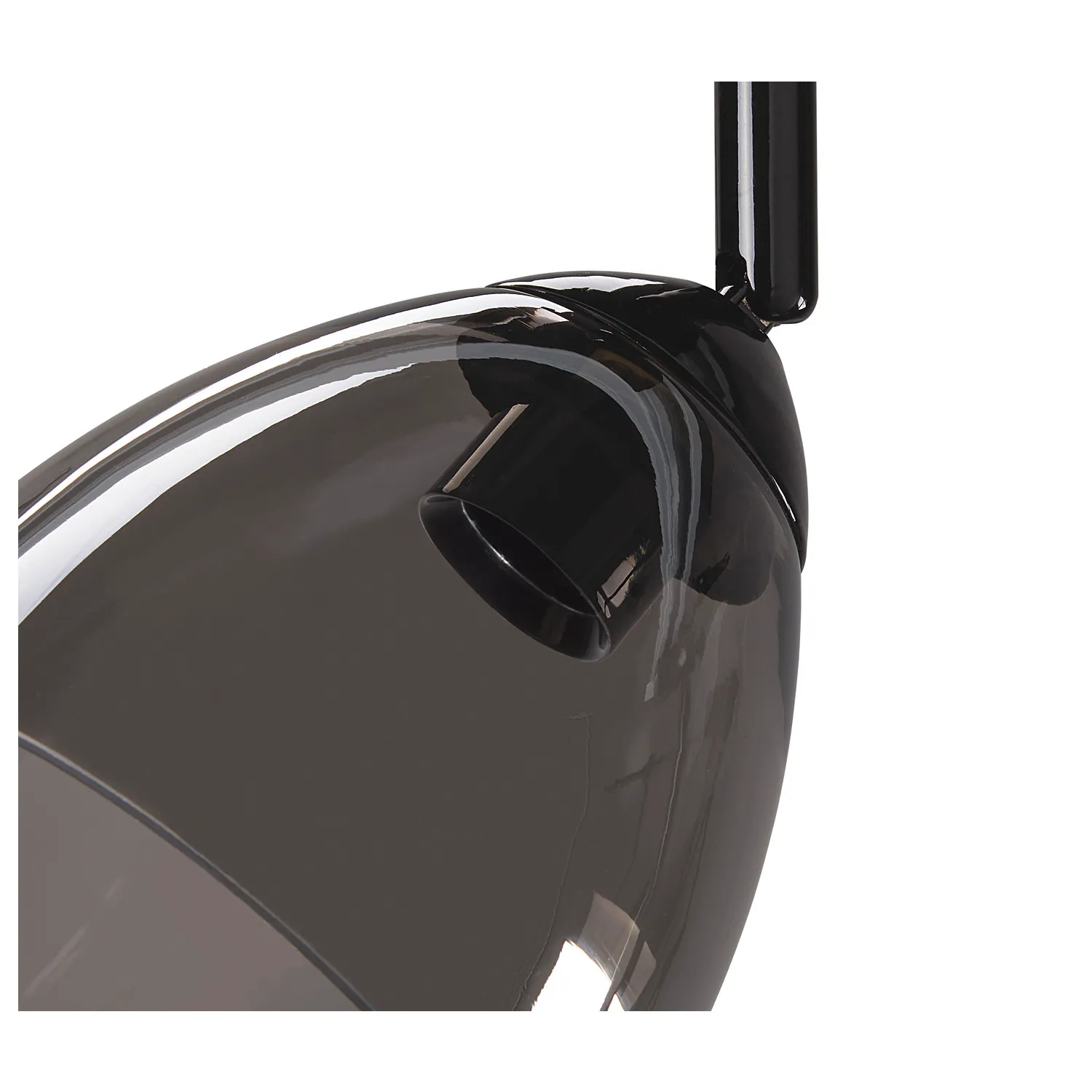 PARA CONE GL GU10, 1-fase spot zwart/transparant