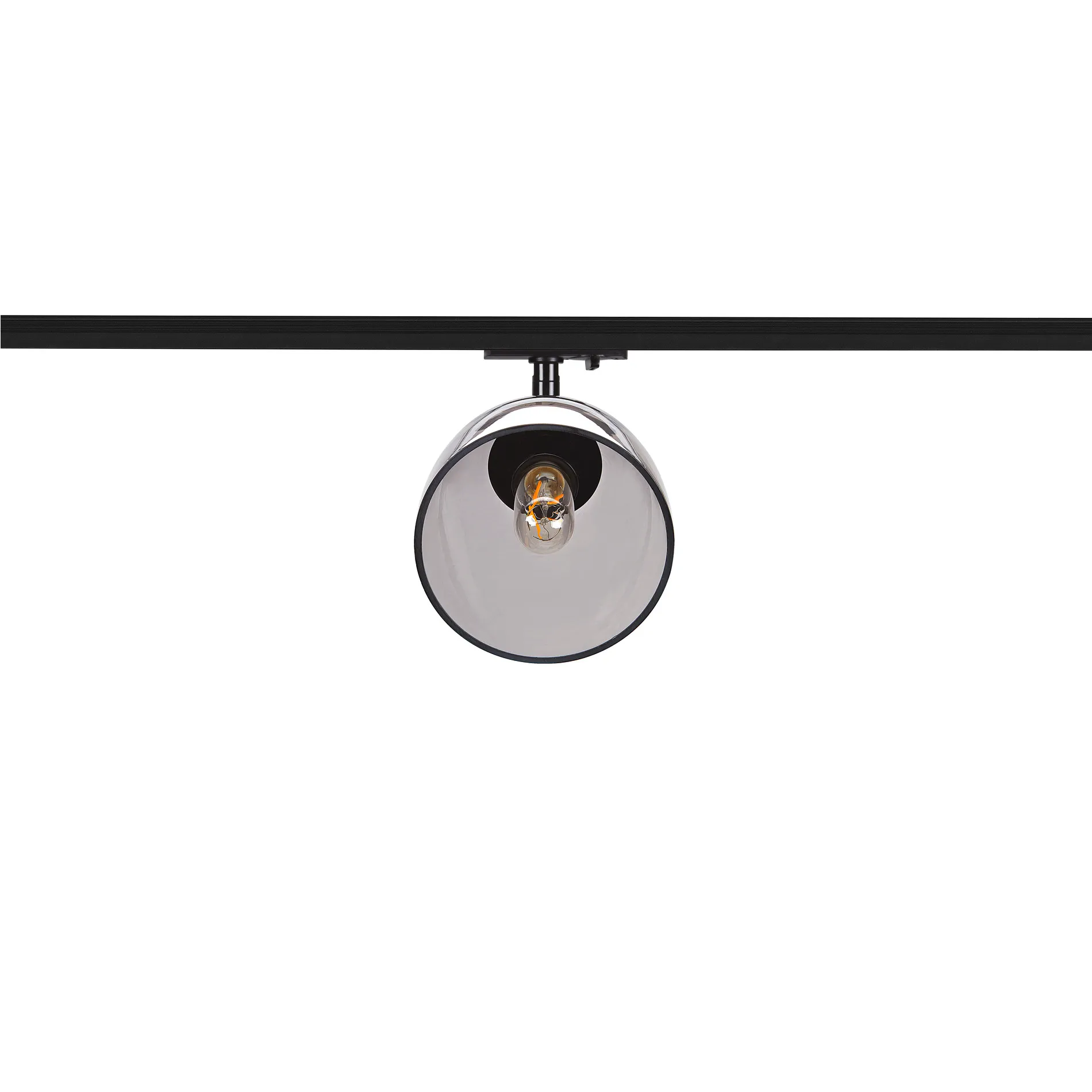 PARA CONE GL GU10, 1-fase spot zwart/transparant