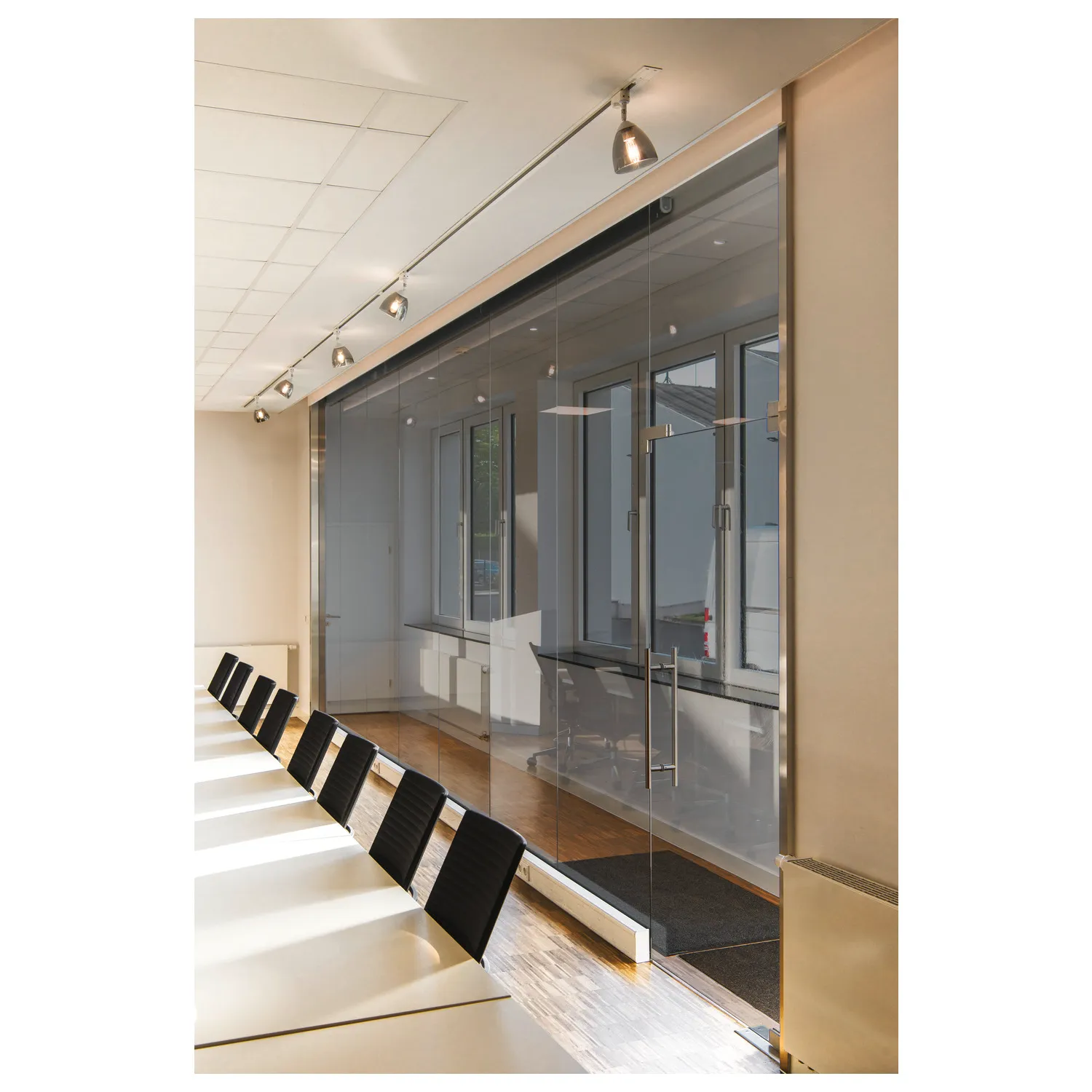 PARA CONE GL GU10, 3-fase spot wit/transparant