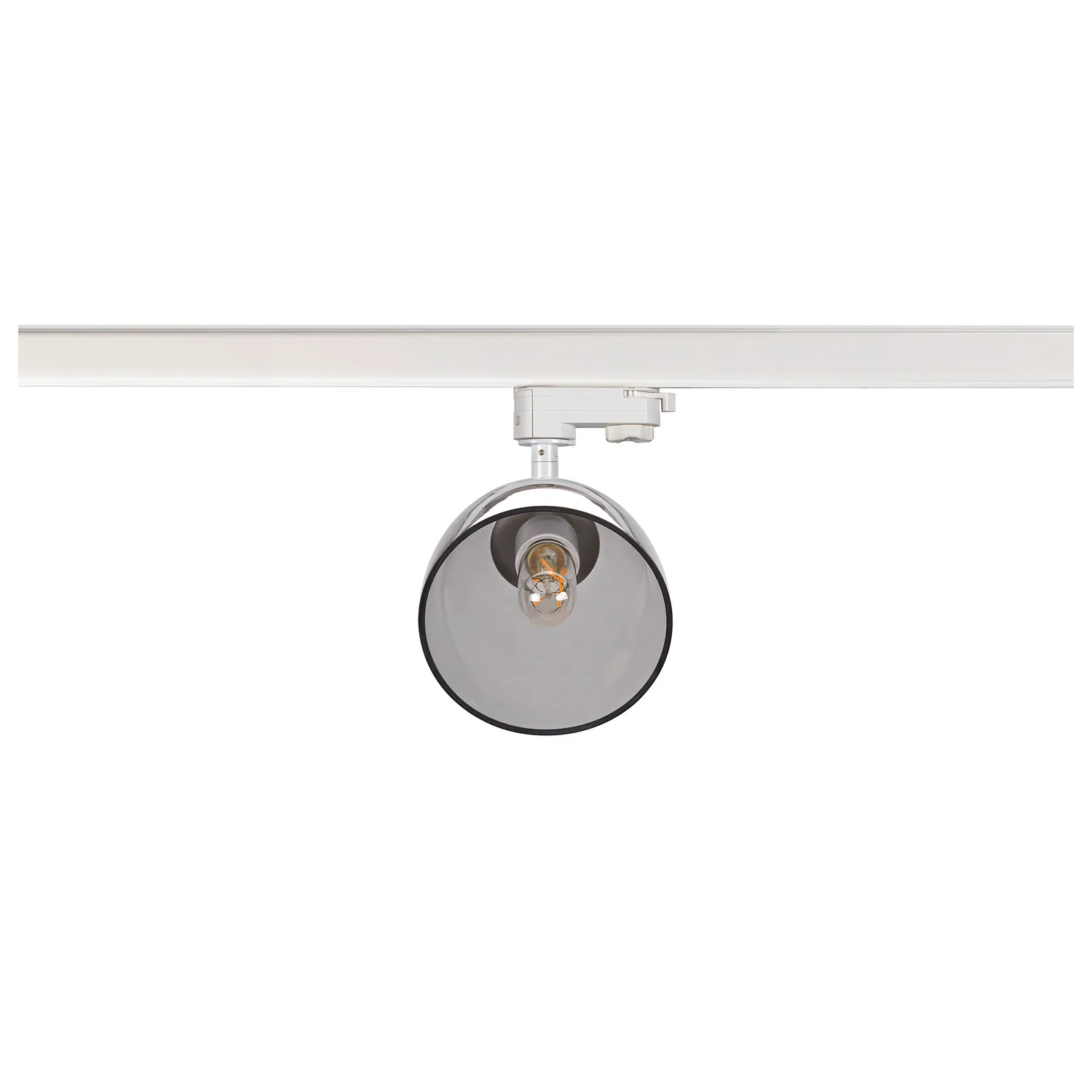 PARA CONE GL GU10, 3-fase spot wit/transparant