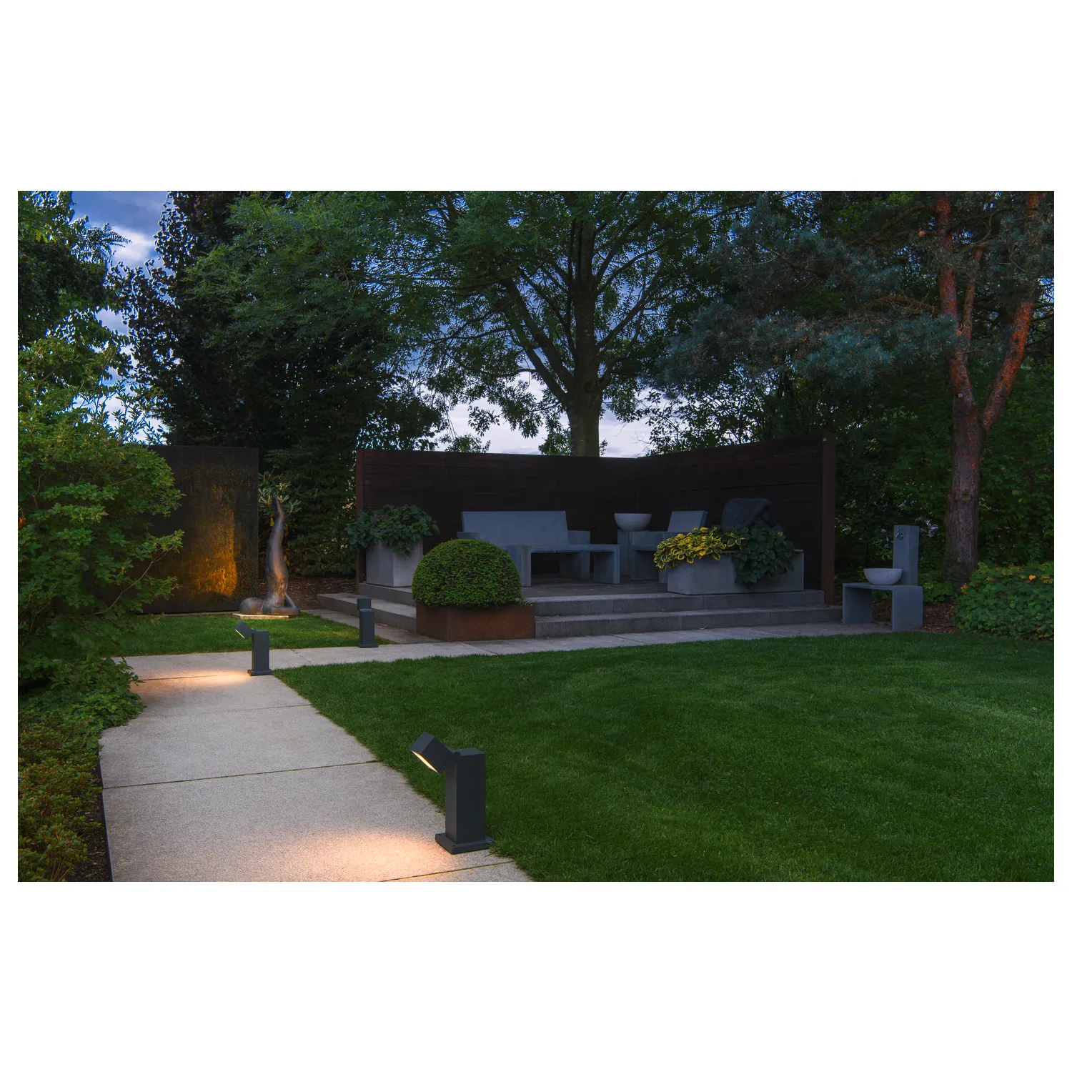 S-CUBE 35, staand armatuur, 15 W, 2700/3000K, PHASE, antraciet