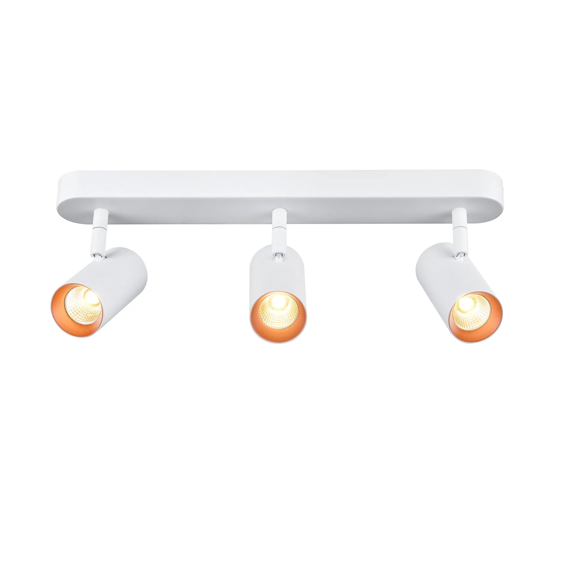 NOBLO®, wand- en plafondopbouwarmatuur, triple, rond, 2000-3000K, 22W,