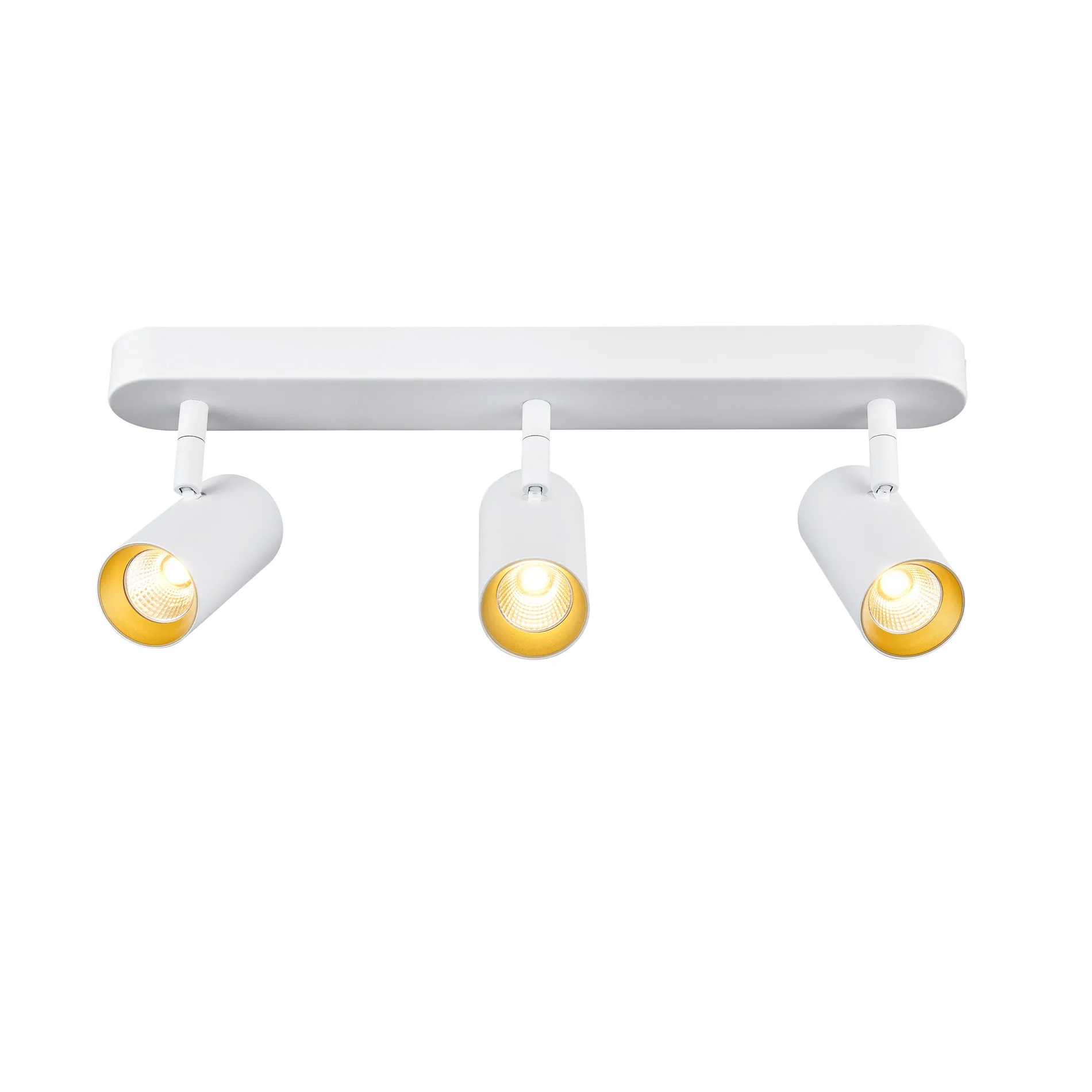 NOBLO®, wand- en plafondopbouwarmatuur, triple, rond, 2000-3000K, 22W,