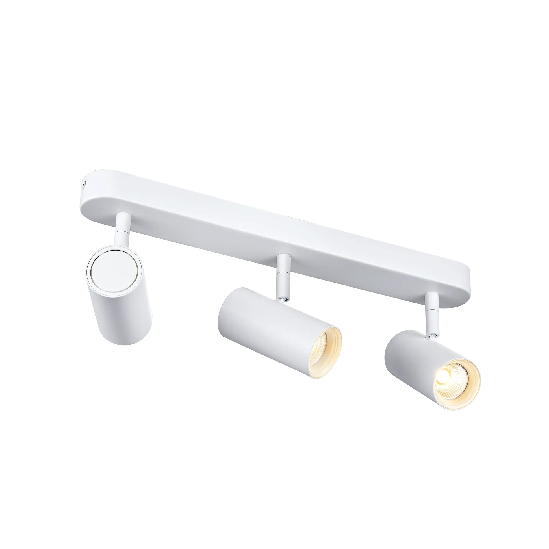 NOBLO®, wand- en plafondopbouwarmatuur, triple, rond, 2000-3000K, 22W,