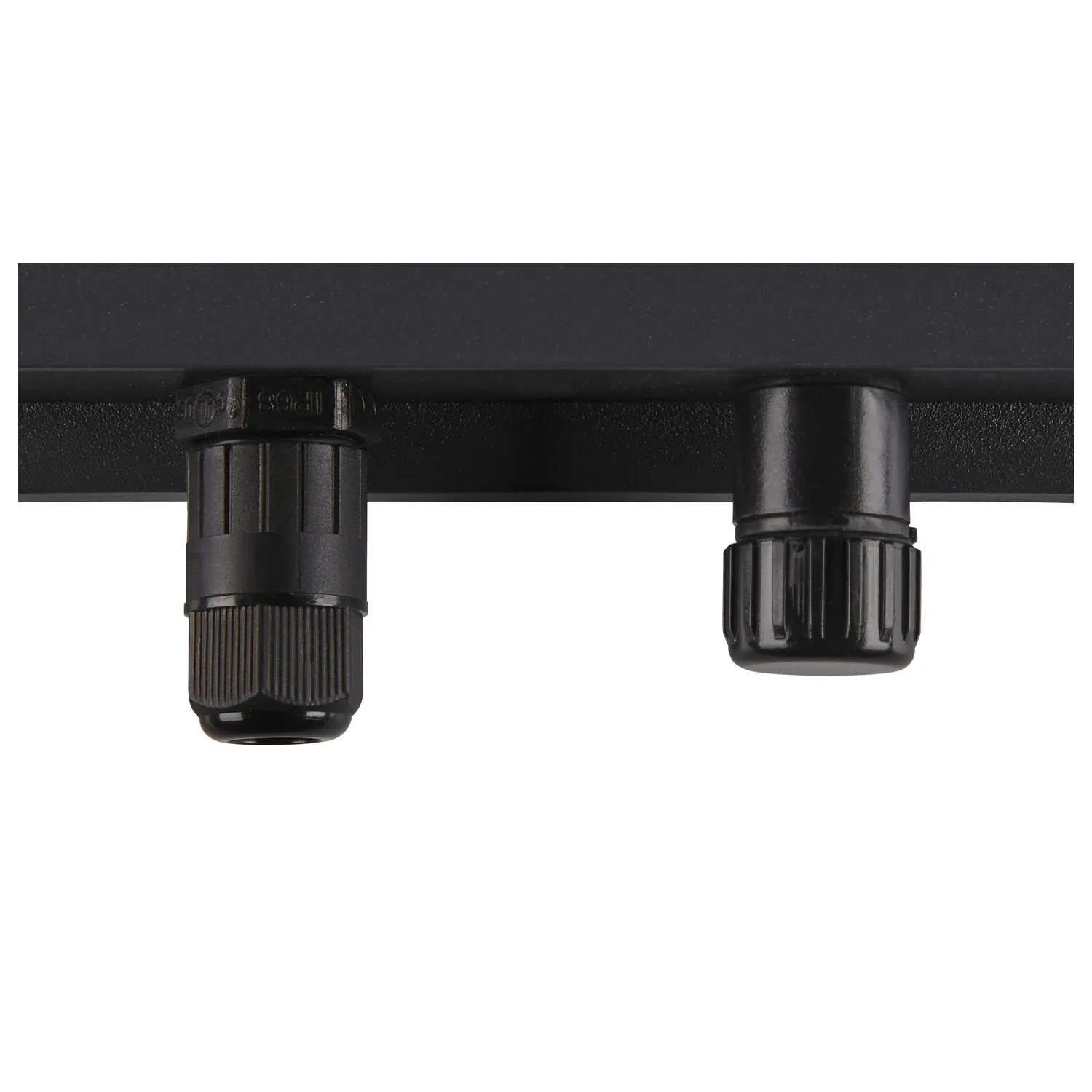 FLOODI M, wand- en plafondopbouwarmatuur antraciet / transparant 30W 3