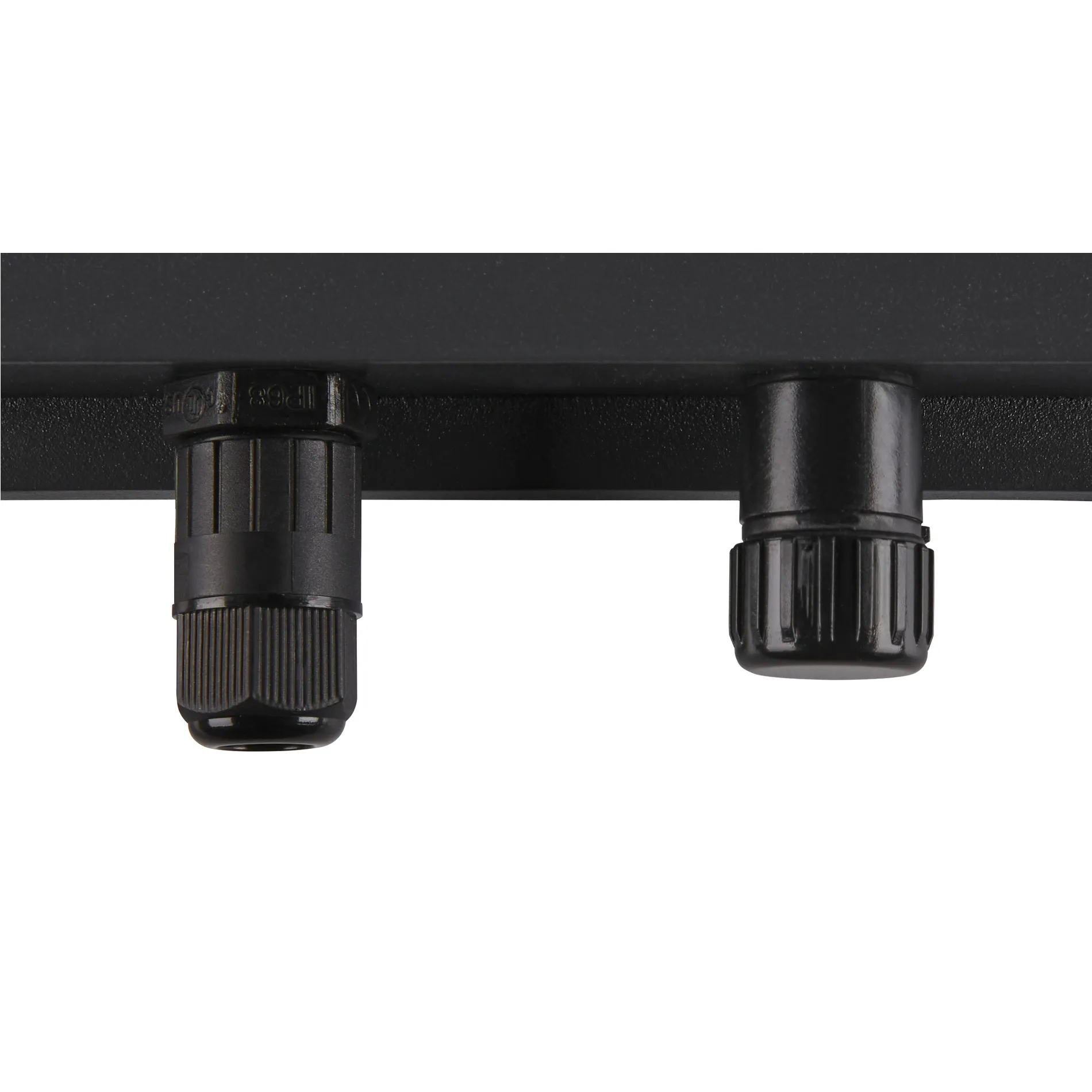 FLOODI M, wand- en plafondopbouwarmatuur antraciet / transparant 30W 3