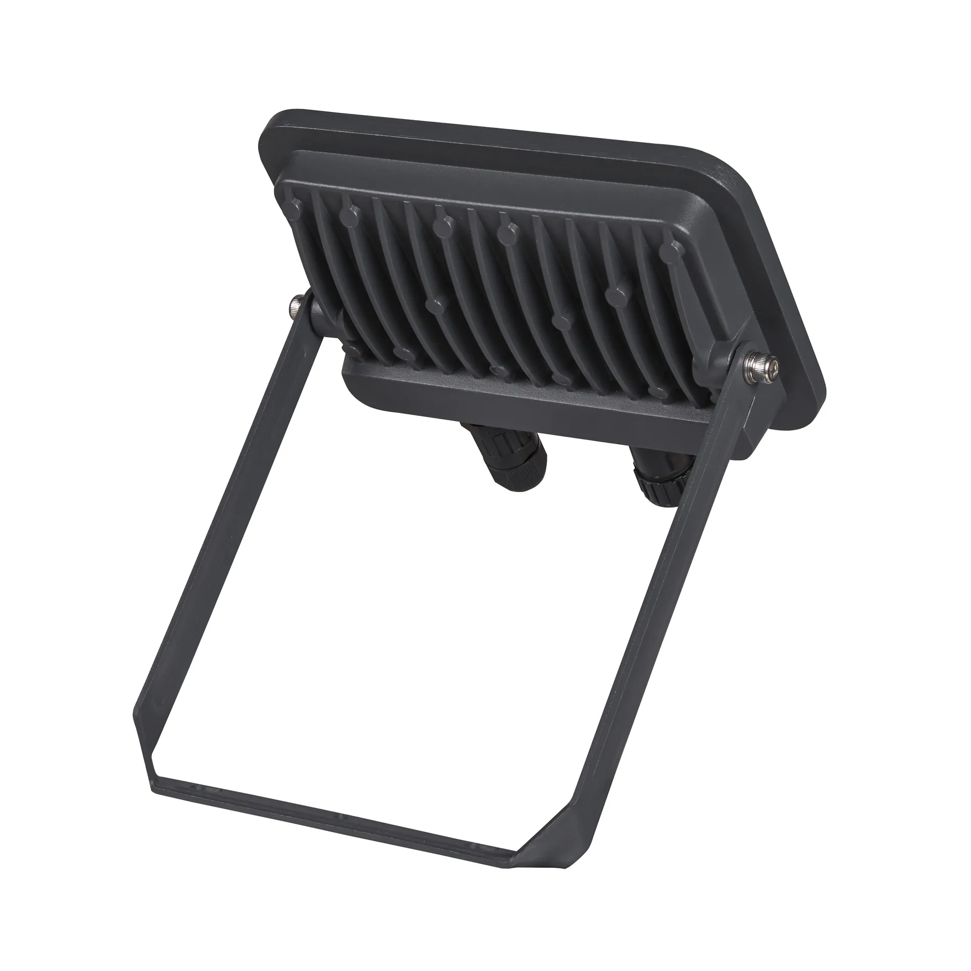 FLOODI M, wand- en plafondopbouwarmatuur antraciet / transparant 30W 3