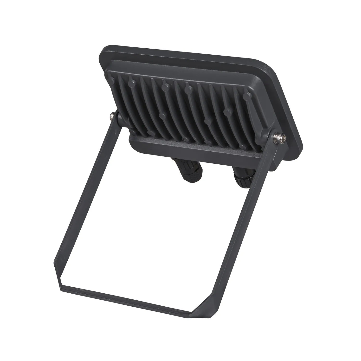 FLOODI M, wand- en plafondopbouwarmatuur antraciet / transparant 30W 3