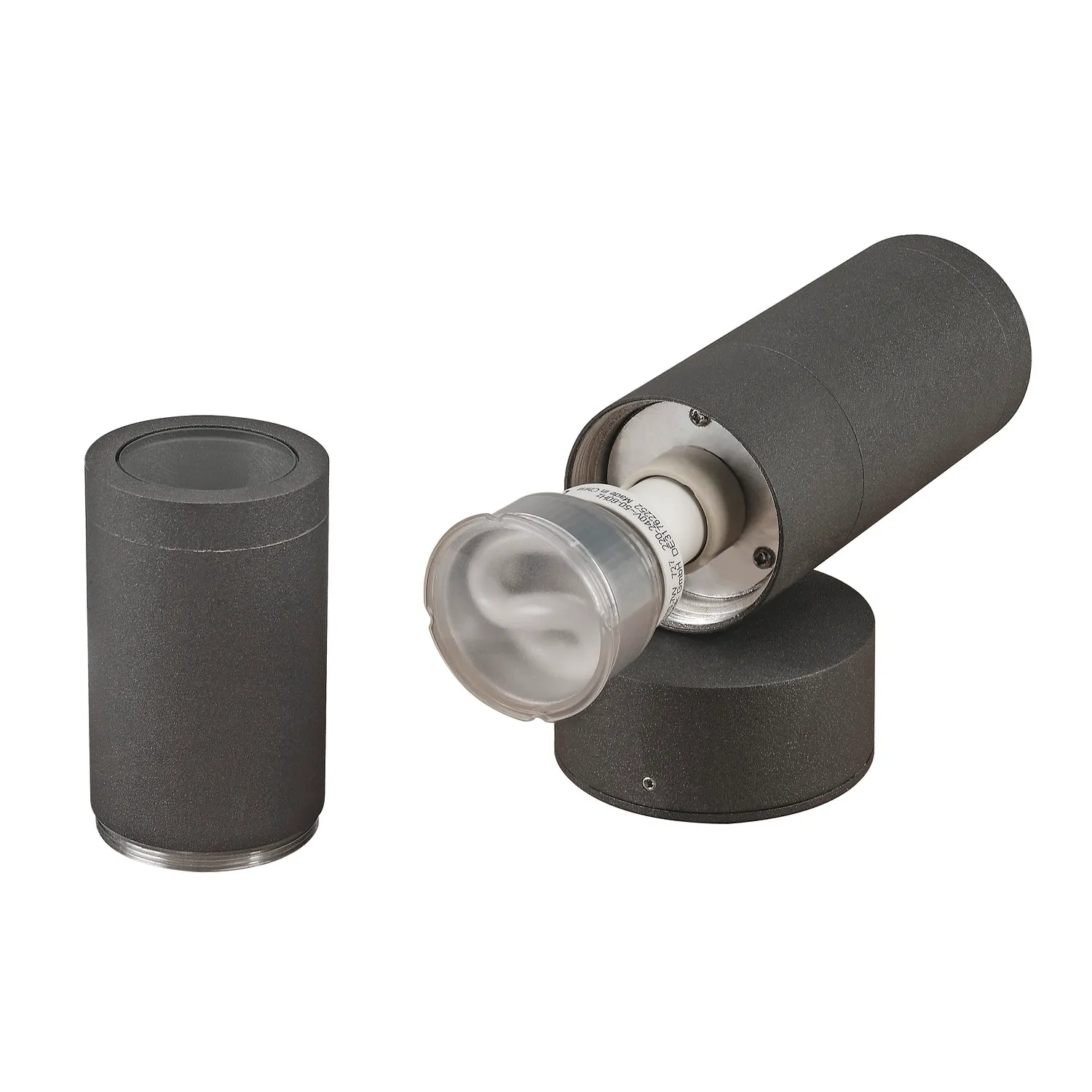 ASTINA OUT ESL, antraciet, 2x GU10, max. 2x 11W, IP44