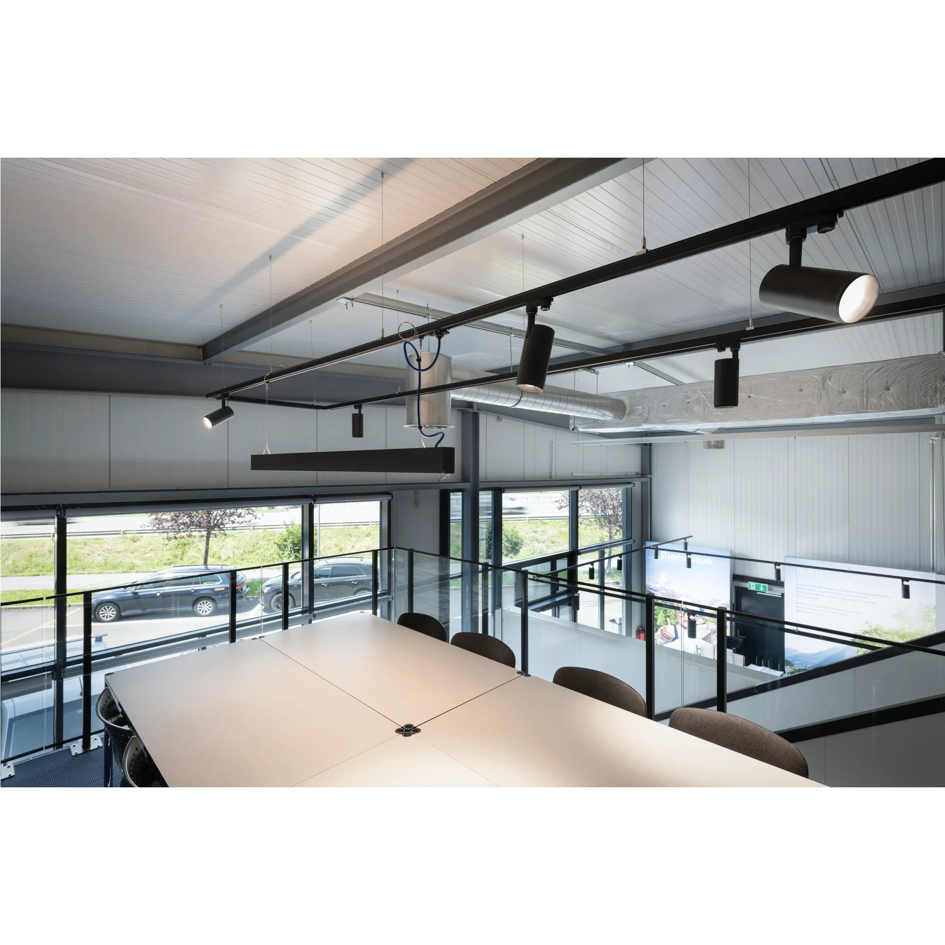 3- NUMINOS® DALI L, 3-fasensysteem lamp zwart/zwart 4000 K 60º