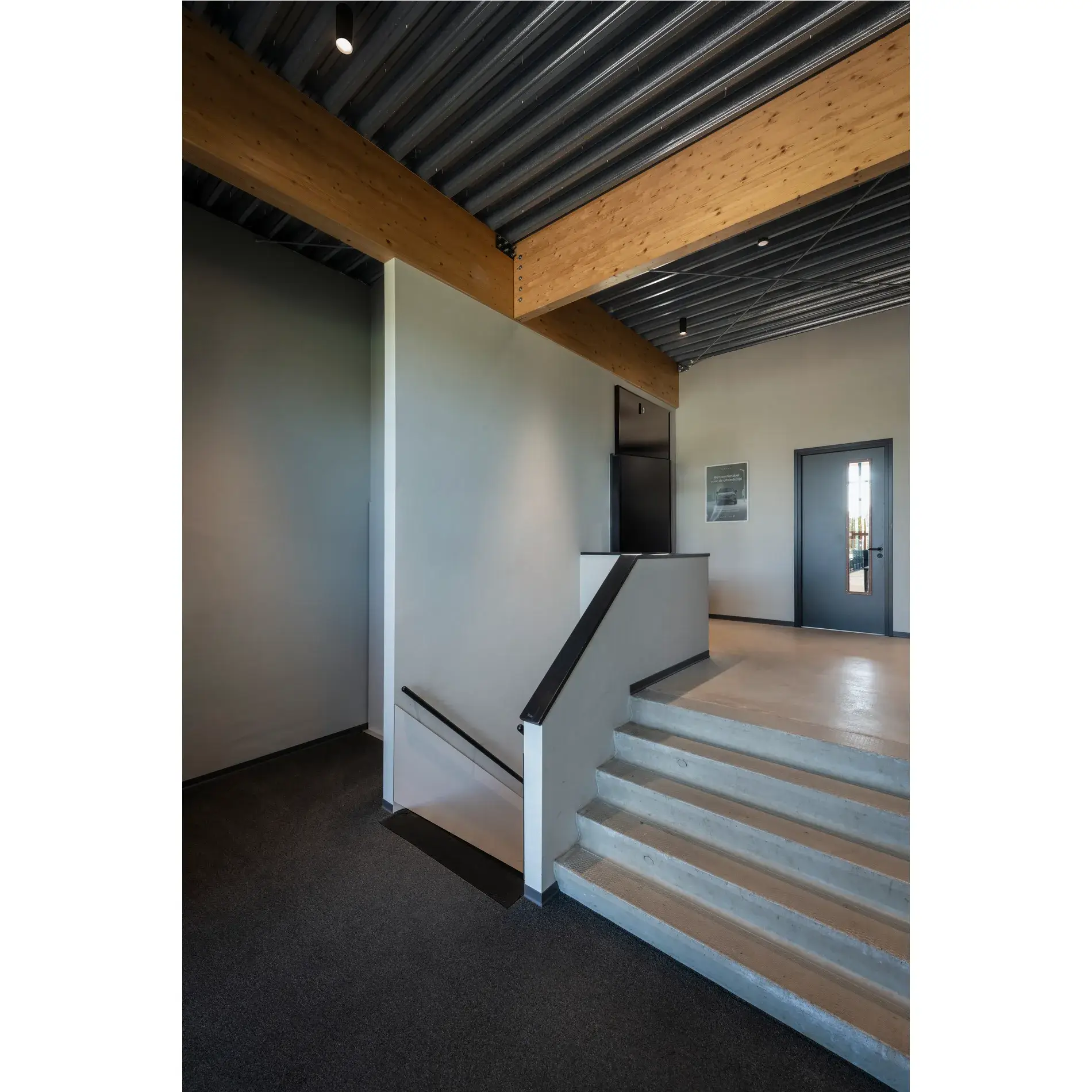 NUMINOS® CL DALI M, Indoor led plafondopbouwlamp zwart/zwart 2700 K 60