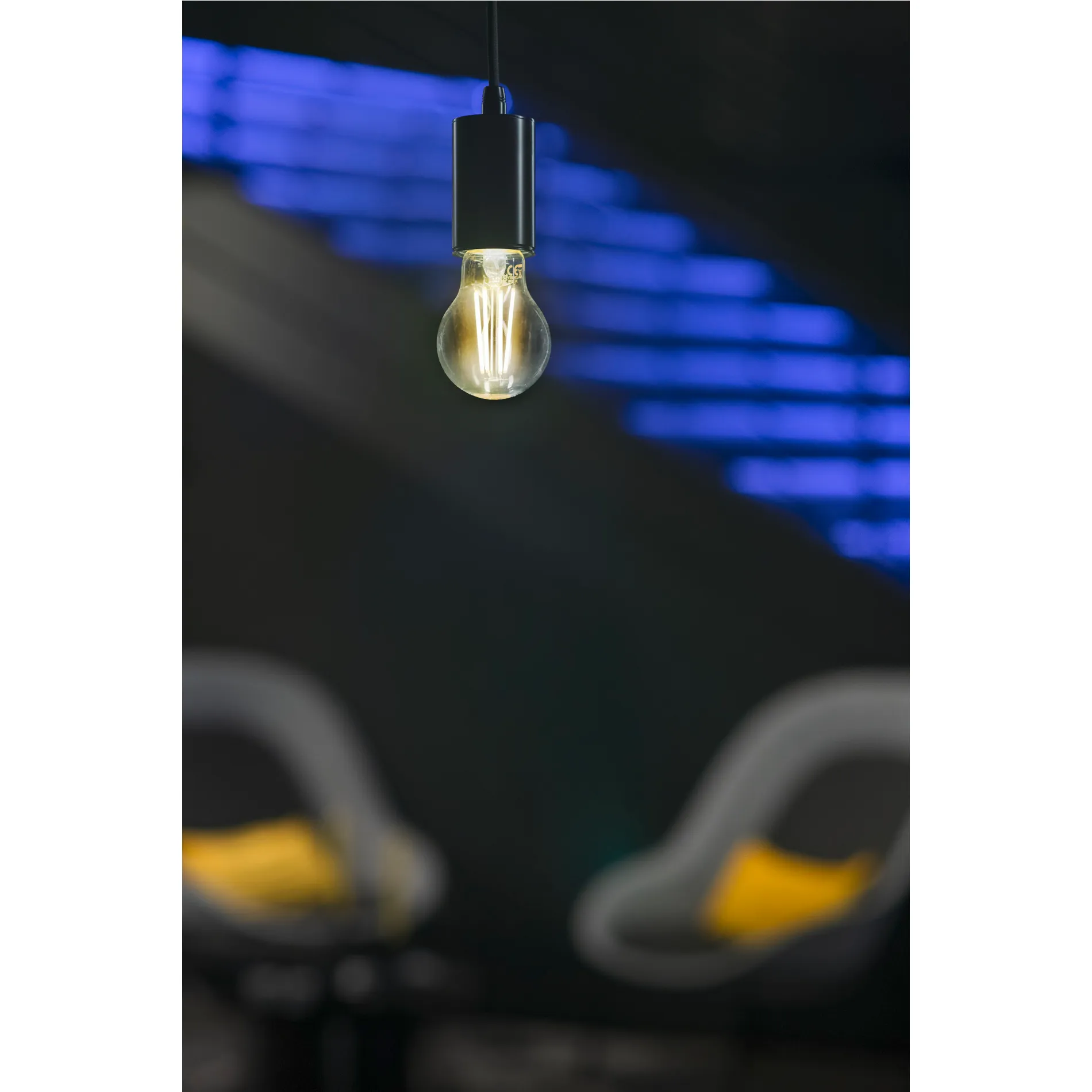 LED A60, led lichtbron, clear, E27, 4W, 2700K