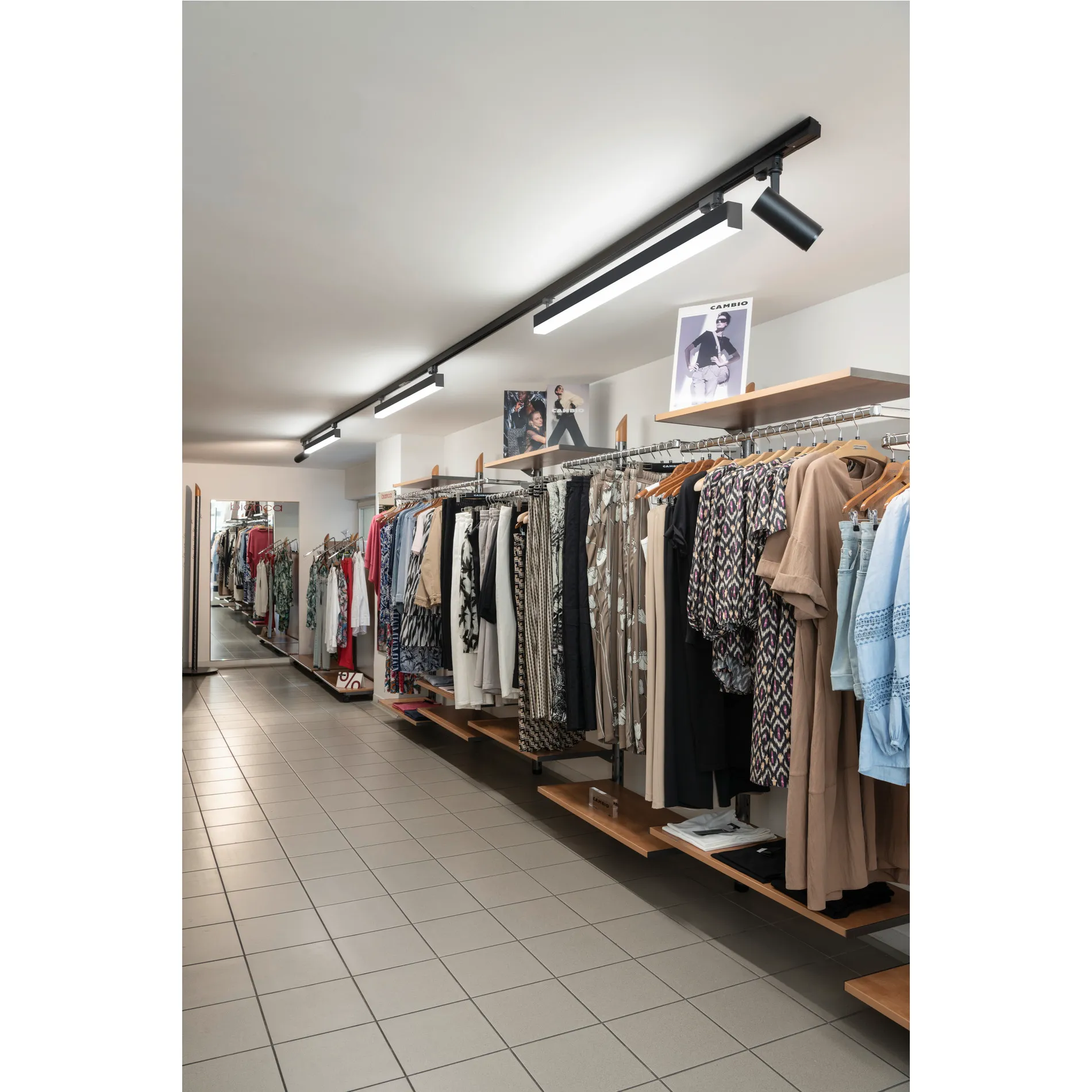 SIGHT TRACK DALI, 3-fase spot zwart CCT