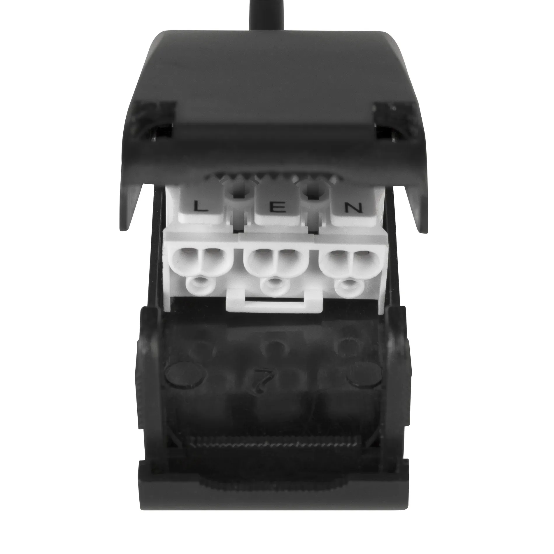 NEW TRIA® 68, plafondinbouwlamp, 2700K, 60°, IP20, vierkant, wit