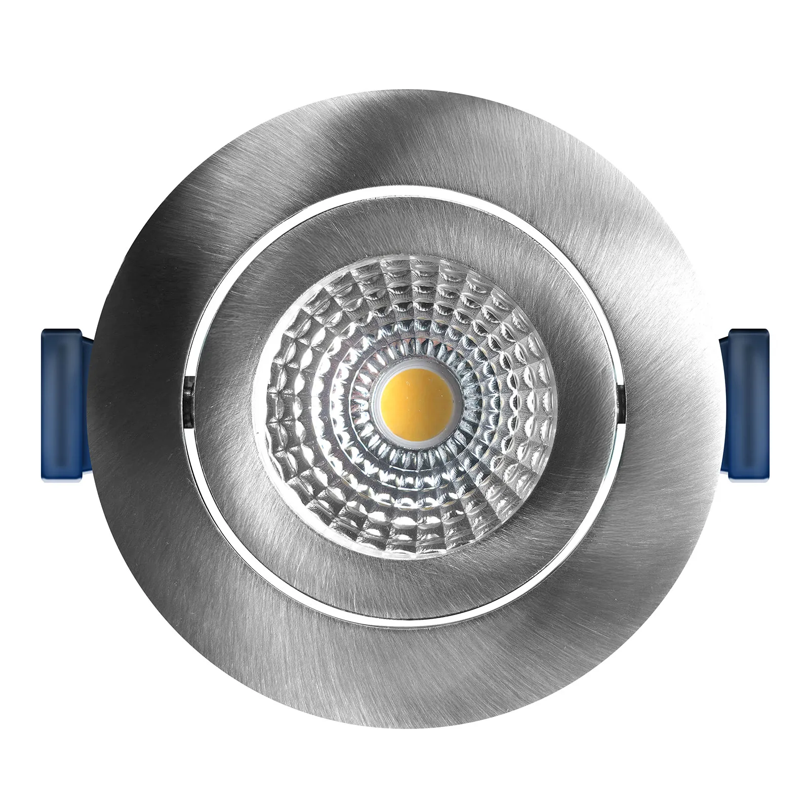 Led inbouwspot kleine inbouwdiepte CCT 2700K/3000K/4000K rond RVS