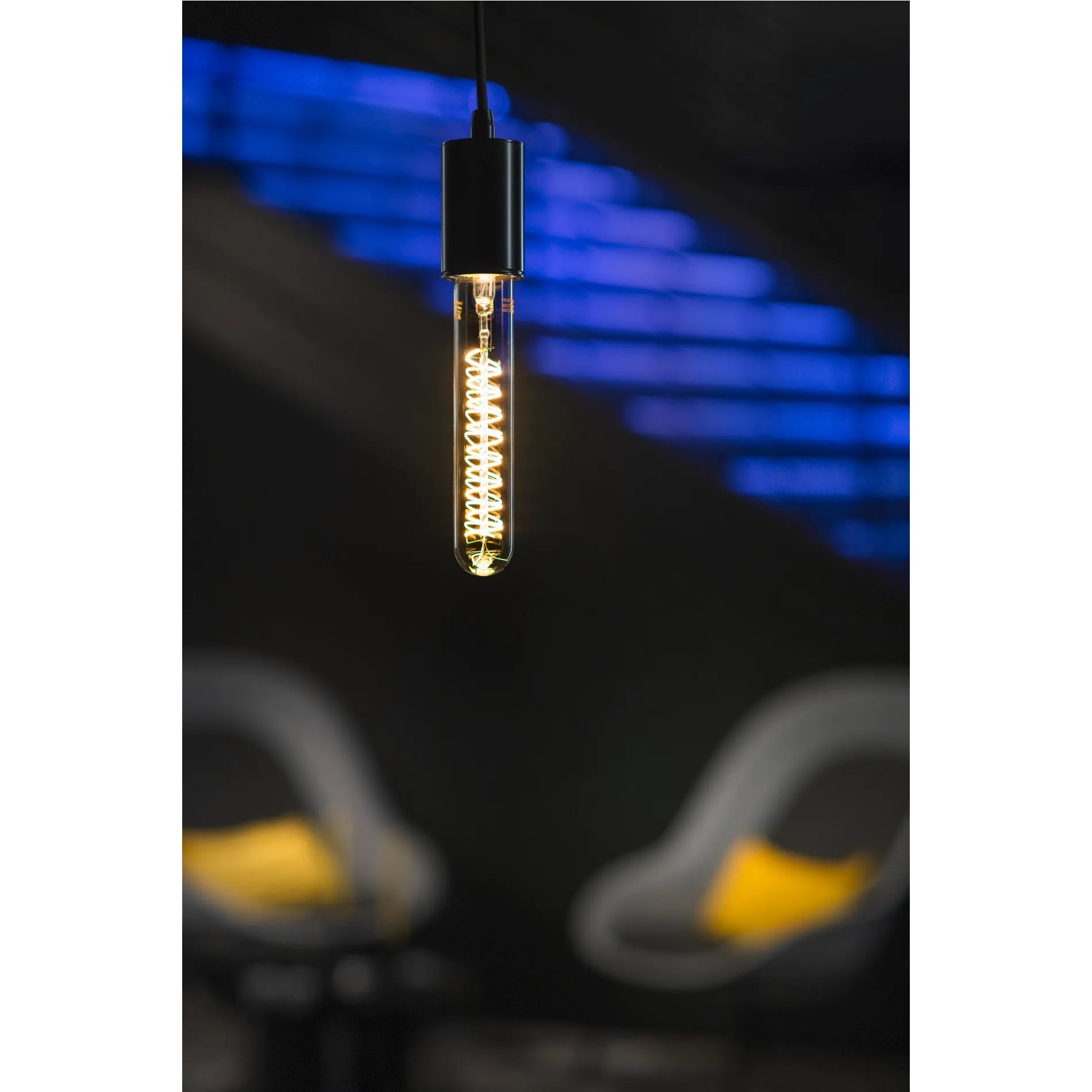 LED Tube Soft Spiral, led lichtbron, E27, PHASE, 6W, 2200K