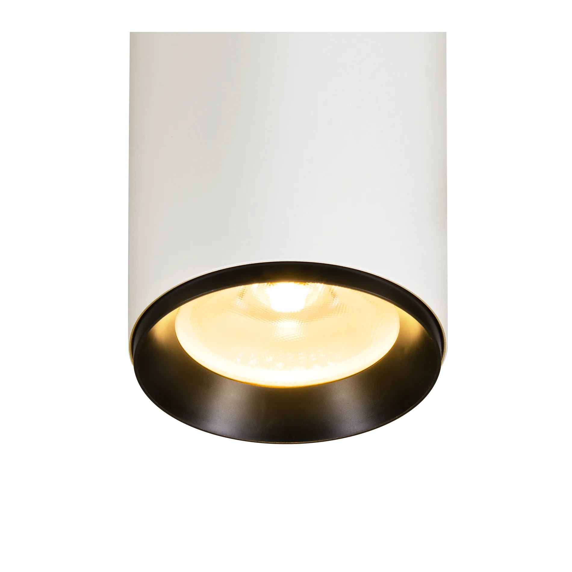 NUMINOS® XL FASE, plafondopbouwarmatuur wit/zwart 36W 3000K 60°