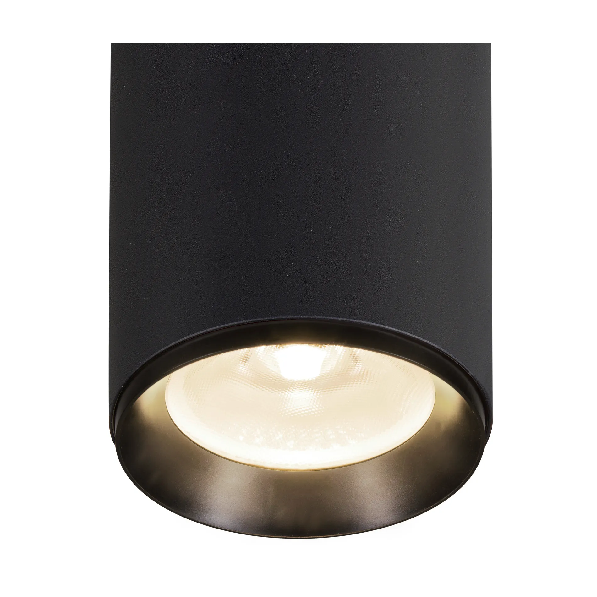 NUMINOS® XL FASE, plafondopbouwarmatuur zwart 36W 24°