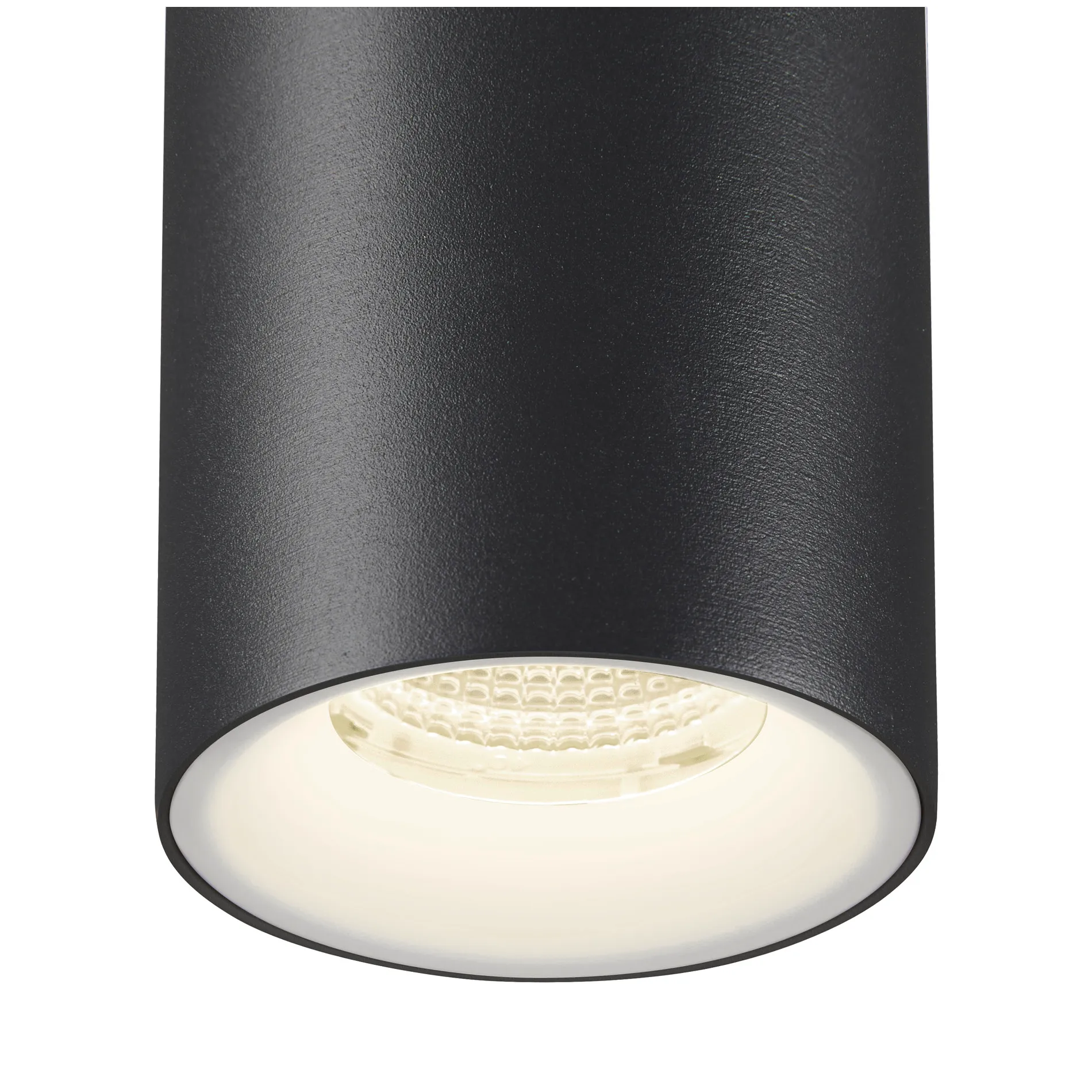 NUMINOS® S, 48V spot, rond, 4000K, 16W, DALI 2, 20°, mat zwart/mat wit