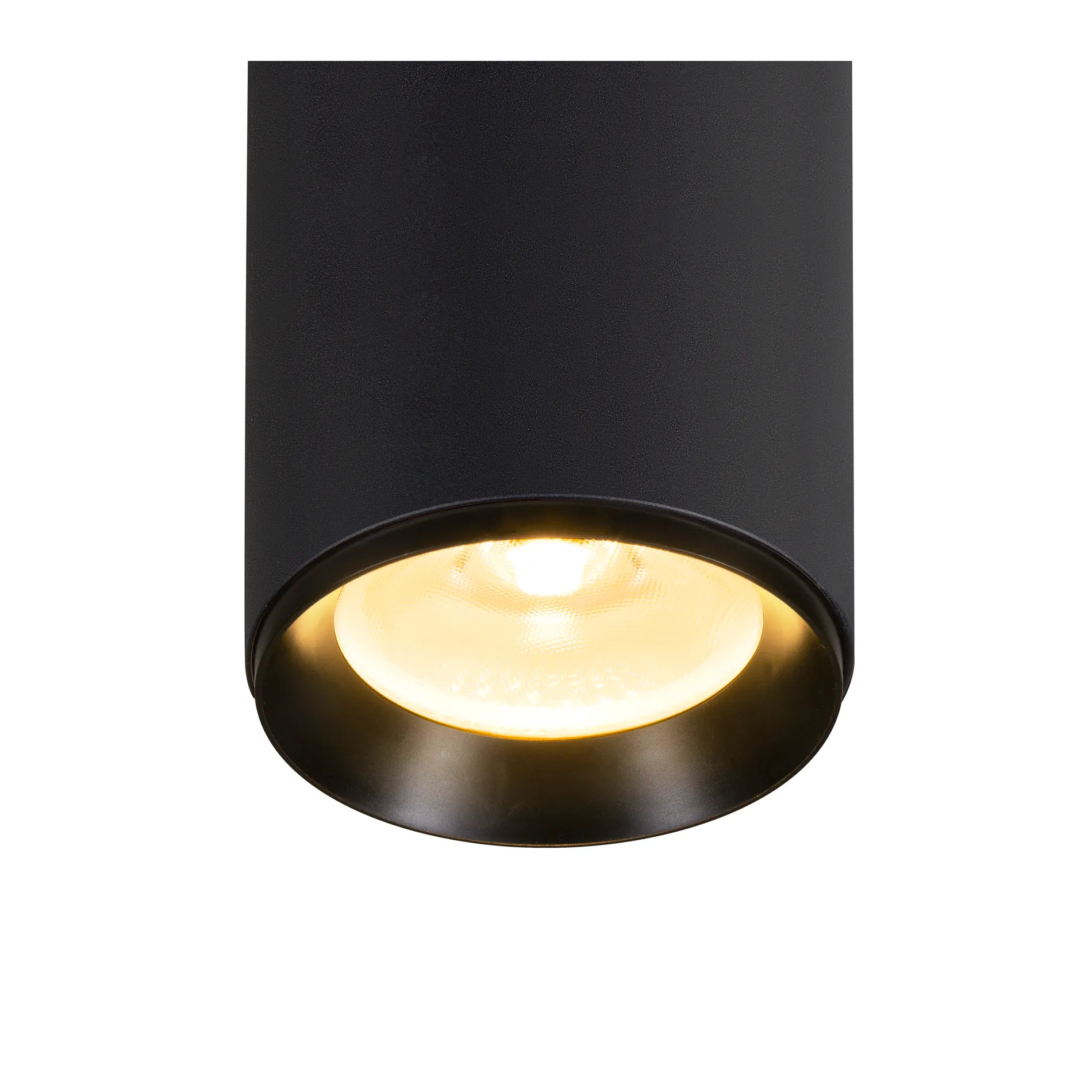 NUMINOS® DALI XL, plafondopbouwarmatuur zwart 36W 3000K 24°