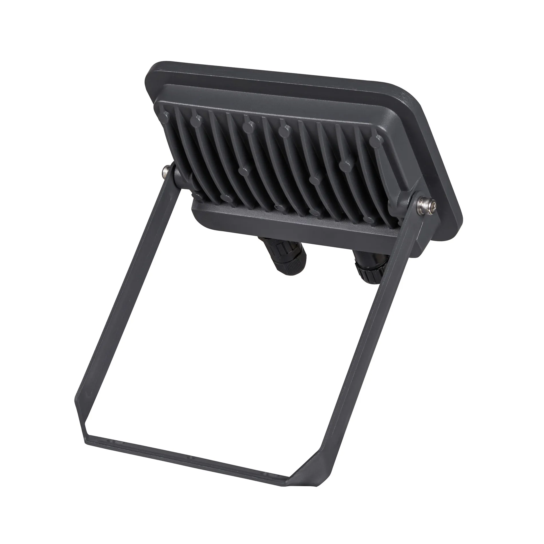 FLOODI M, wand- en plafondopbouwarmatuur antraciet / transparant 30W 3